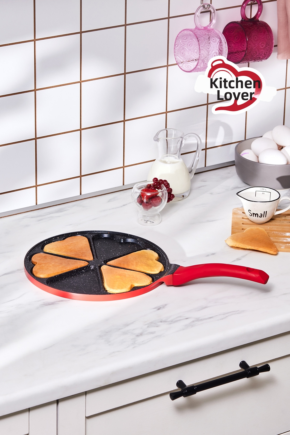 Karaca Panvica na pančuchy 26 cm Biogranite Casting Love - Kuchynská verzia