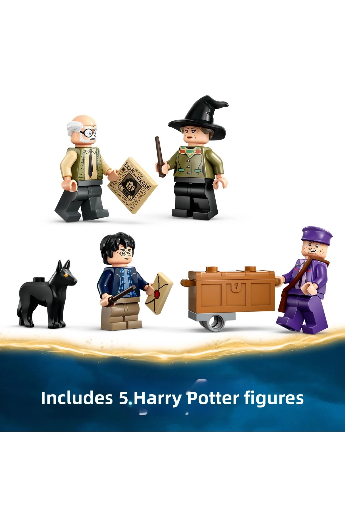 ماکت ساختنی خودروی کودکان هری پاتر™ ماجراجویی اتوبوس هیزِر 76446 – مناسب سنین ۸ سال به بالا (۴۹۹P)