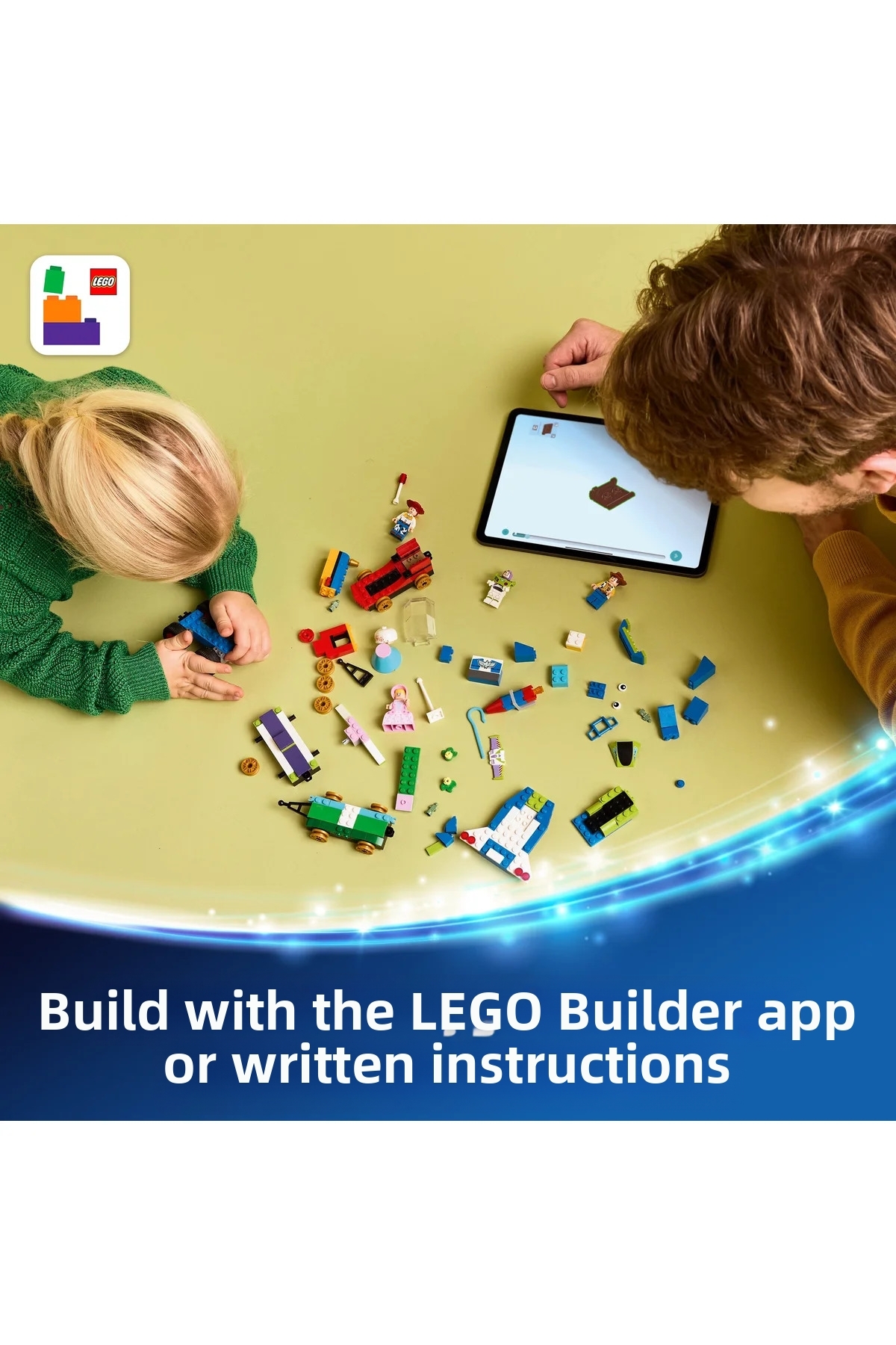 ® ǀ دیزنی و پیکسار قطار جشن داستان اسباب‌بازی و ماشین RC 43264 – مجموعه ساختنی اسباب‌بازی ۴+ (۲۰۶ قطعه)