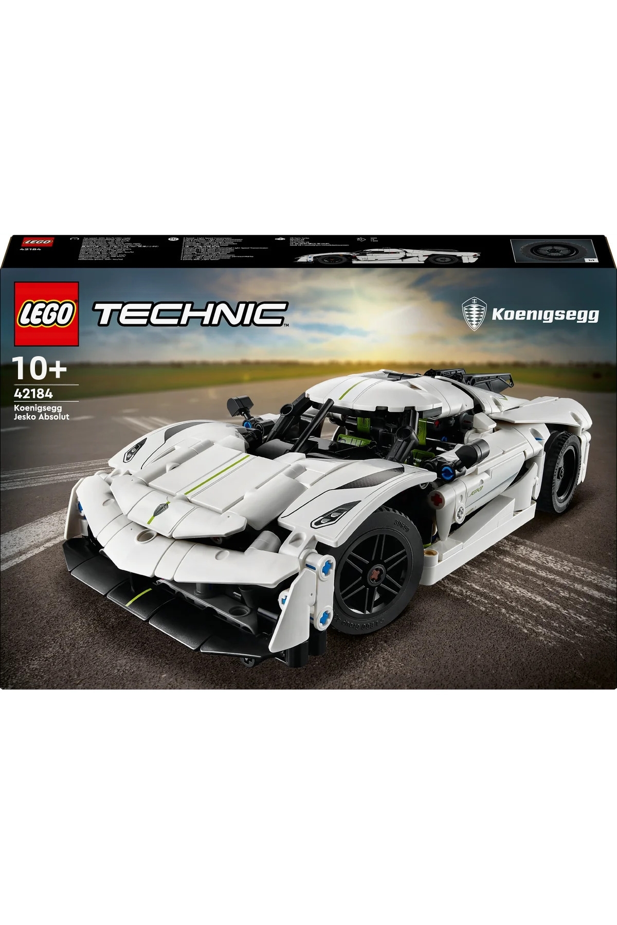 مجموعه ساختنی ماشین ابرخاکستری تکنیک کوئنیگسگ Jesko Absolut – ۱۰ سال به بالا، ۴۲۱۸۴ (۸۰۱ قطعه)