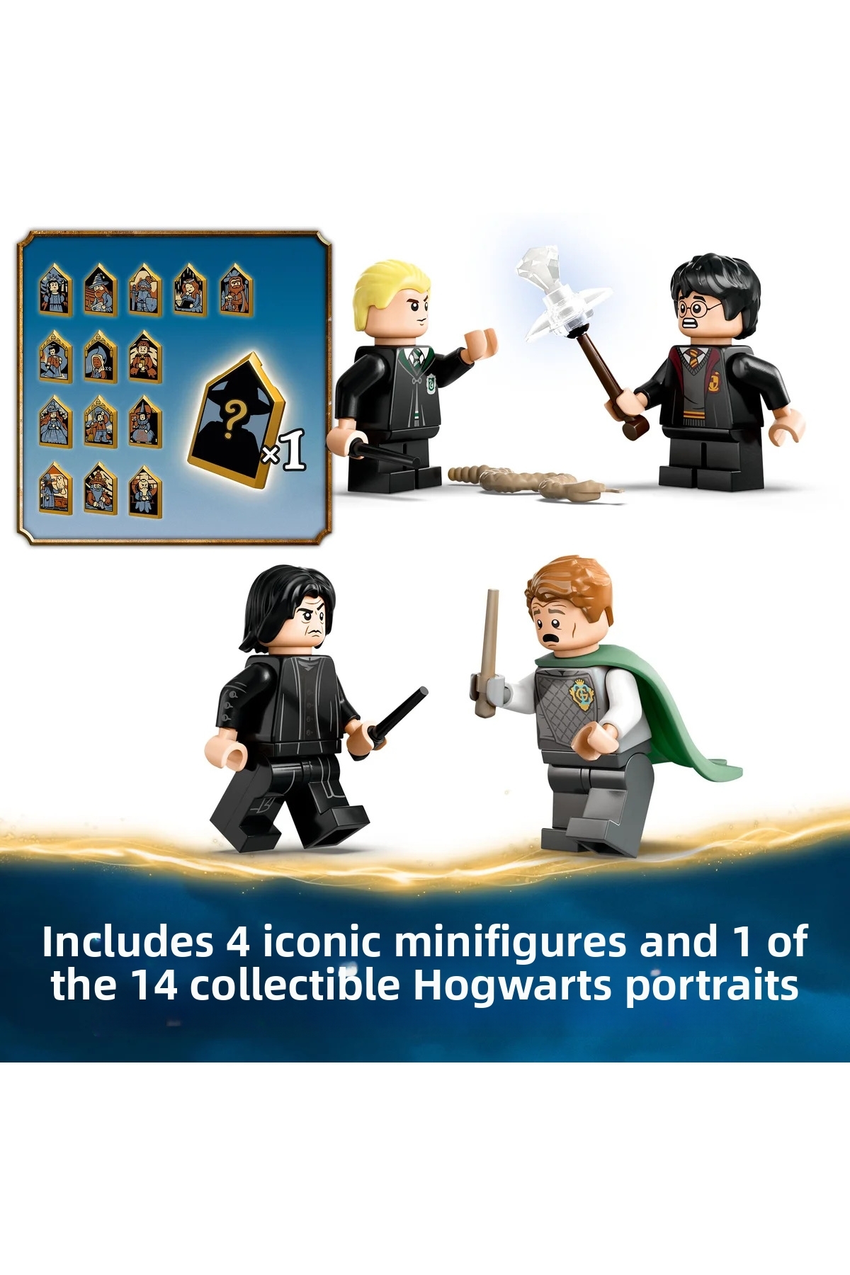 ® هری پاتر ™ قلعه هاگوارتز ™: باشگاه دوئل ۷۶۴۴۱ – مجموعه ساختنی اسباببازی برای کودکان ۸+ (۱۵۸ قطعه)