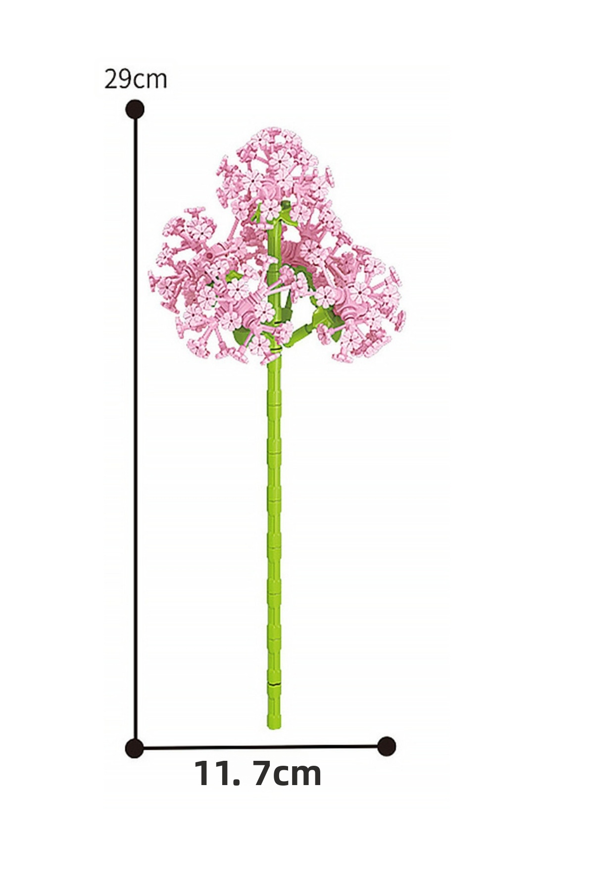 Ctoys Flower Blocks 9095-12 Ornithogalum Umbellatum – مجموعه ۹۰۹۵ قطعه بلوک‌های ساختنی گل (۲۲۷ قطعه) (۶ سال به بالا)