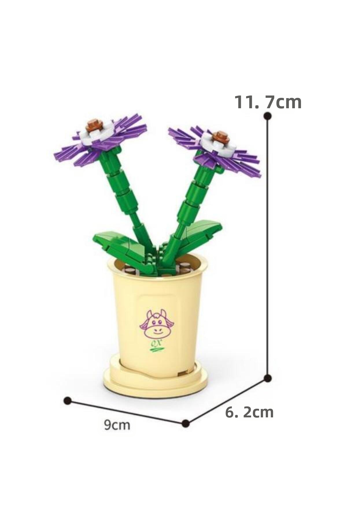سی‌تویز بلوک‌های گل 8814-2 پری‌کالیس هیبریدا – ست ۵۳ تکه بلوک‌های ساختنی گل (۶ سال به بالا)