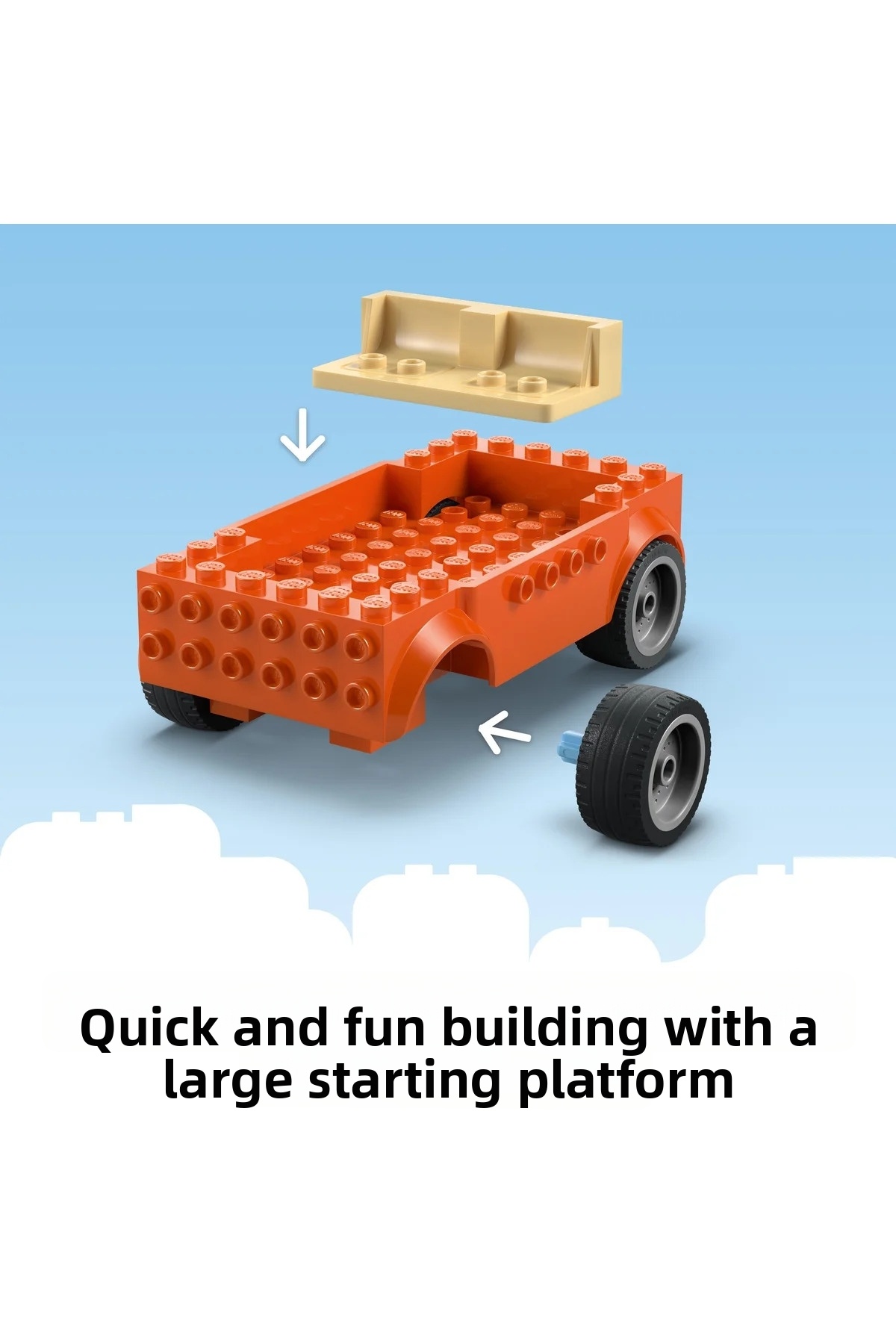 ® بلویی: سفر خانوادگی بلویی به ساحل ۱۱۲۰۲ – مجموعه ساختنی خلاقانه اسباببازی برای کودکان ۴+ (۱۳۳ قطعه)