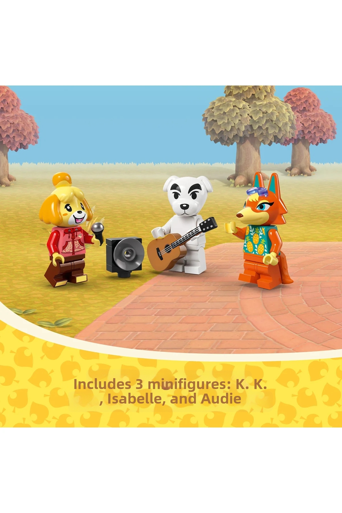 ® Animal Crossing ™ K.K. Square Concert 77052 – مجموعه ساختوساز اسباببازی برای کودکان ۷ سال به بالا (۵۵۰P)