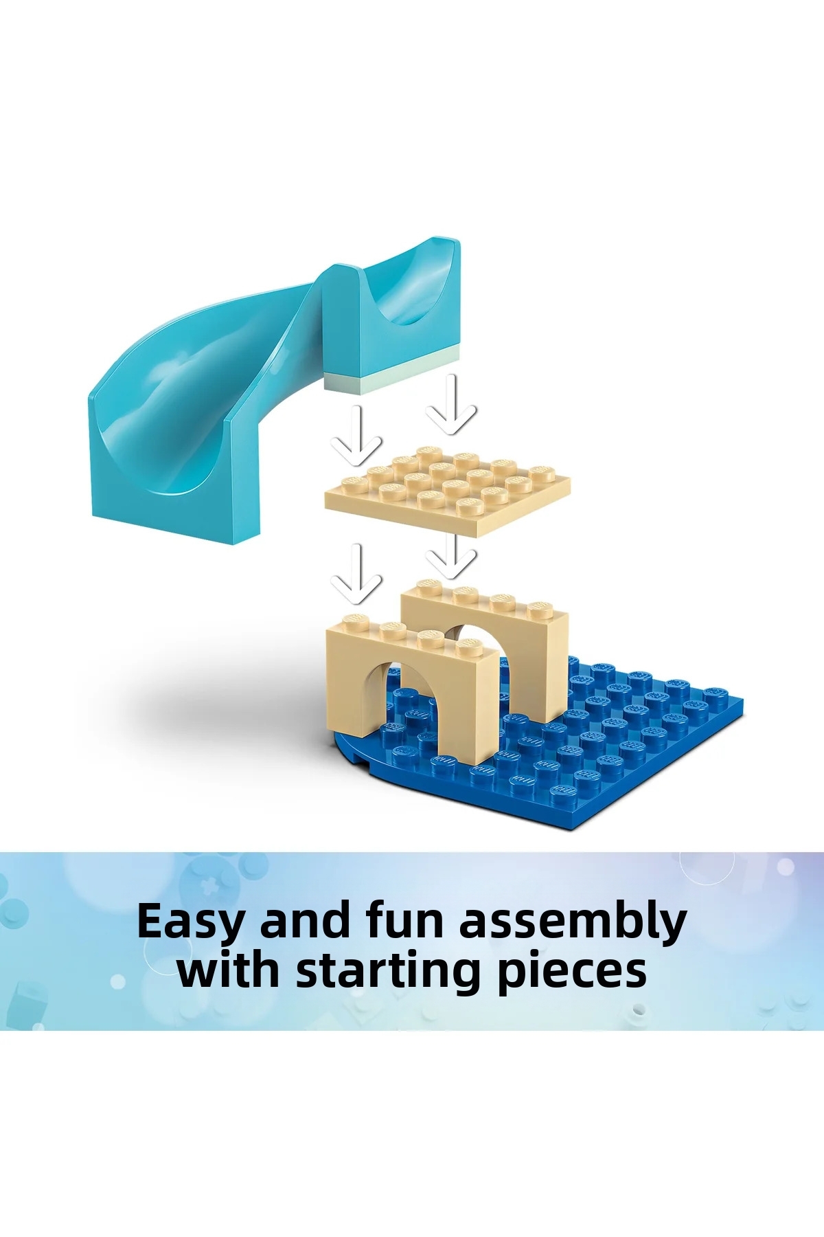 ® خانه عروسکی گبی، ماجراجویی پری‌دریایی در آکواریوم گبی ۱۱۲۰۴ – مجموعه ساختنی اسباب‌بازی ۴+ (۱۰۳ قطعه)