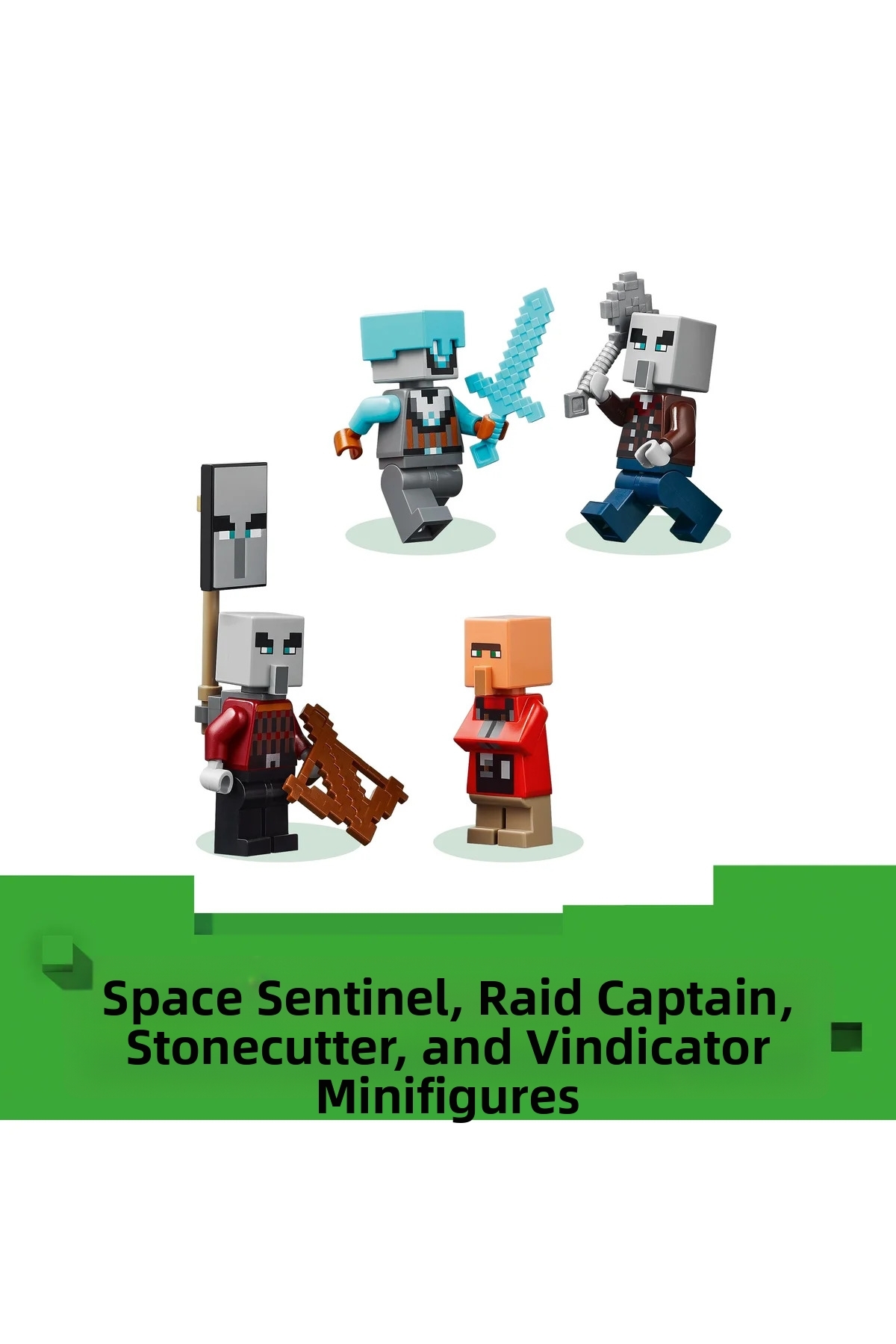 ® ماینکرفت ® ایستگاه پلیس و دزدان اویلمن ۲۱۲۷۸ – مجموعه ساختنی خلاقانه اسباب‌بازی برای کودکان ۹ سال به بالا (۶۶۵ قطعه)