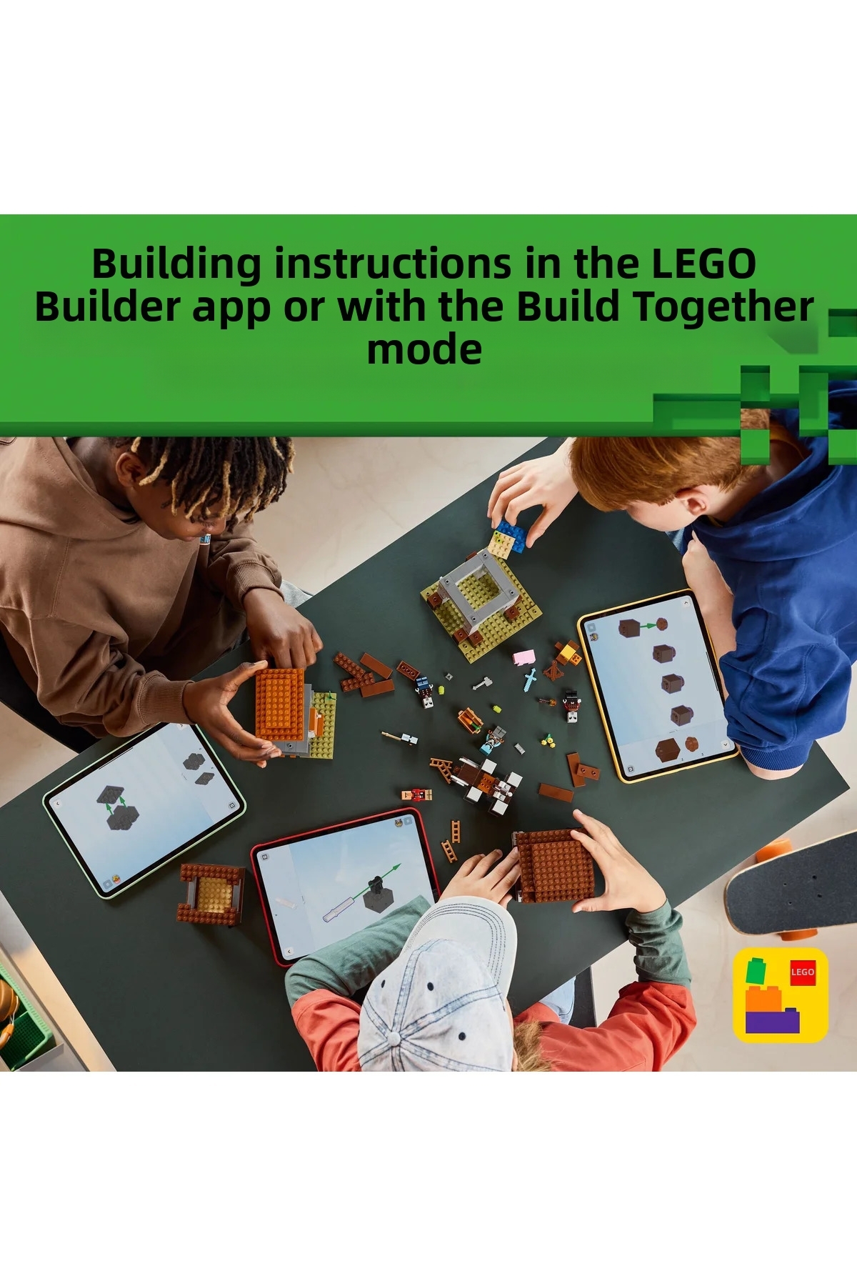 ® ماینکرفت ® ایستگاه پلیس و دزدان اویلمن ۲۱۲۷۸ – مجموعه ساختنی خلاقانه اسباب‌بازی برای کودکان ۹ سال به بالا (۶۶۵ قطعه)