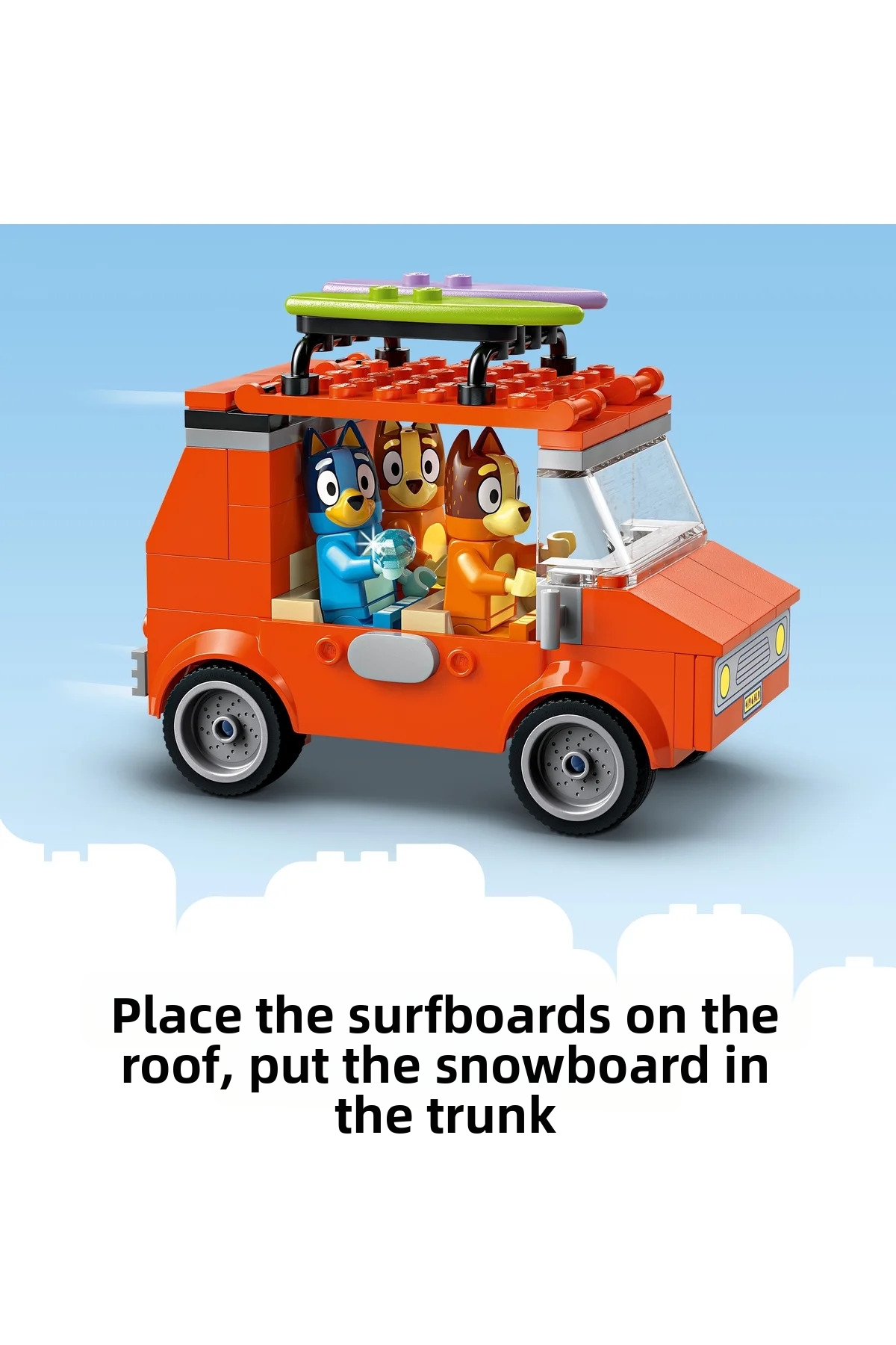 ® بلویی: سفر خانوادگی بلویی به ساحل ۱۱۲۰۲ – مجموعه ساختنی خلاقانه اسباببازی برای کودکان ۴+ (۱۳۳ قطعه)