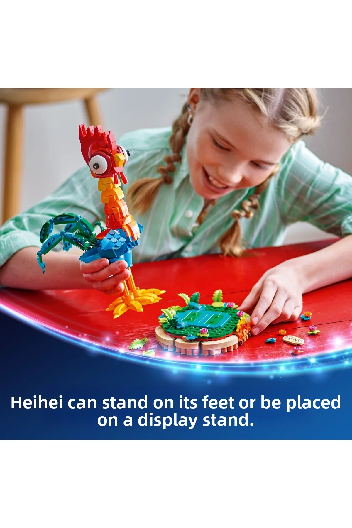 ® ǀ دیزنی موآنا ۲ هیهی ۴۳۲۷۲ – کیت ساخت مدل حیوان قابل ساخت برای کودکان ۹ سال به بالا (۵۶۶ قطعه)