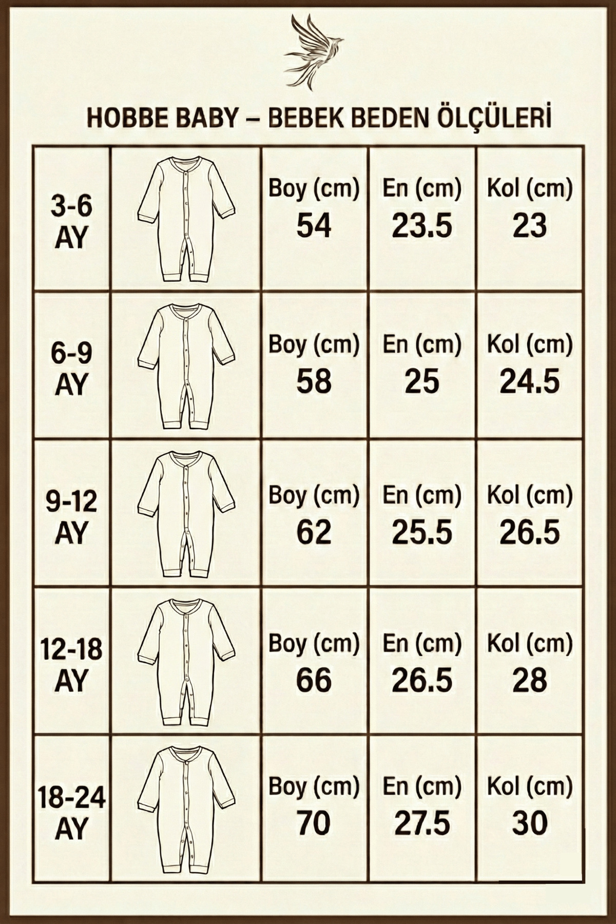 hobbe baby Ayıcık Nakışlı 3 - 24 Ay Bebek & Çocuk Pamuklu Tulum Unisex fotoğrafı 7 (önizleme)