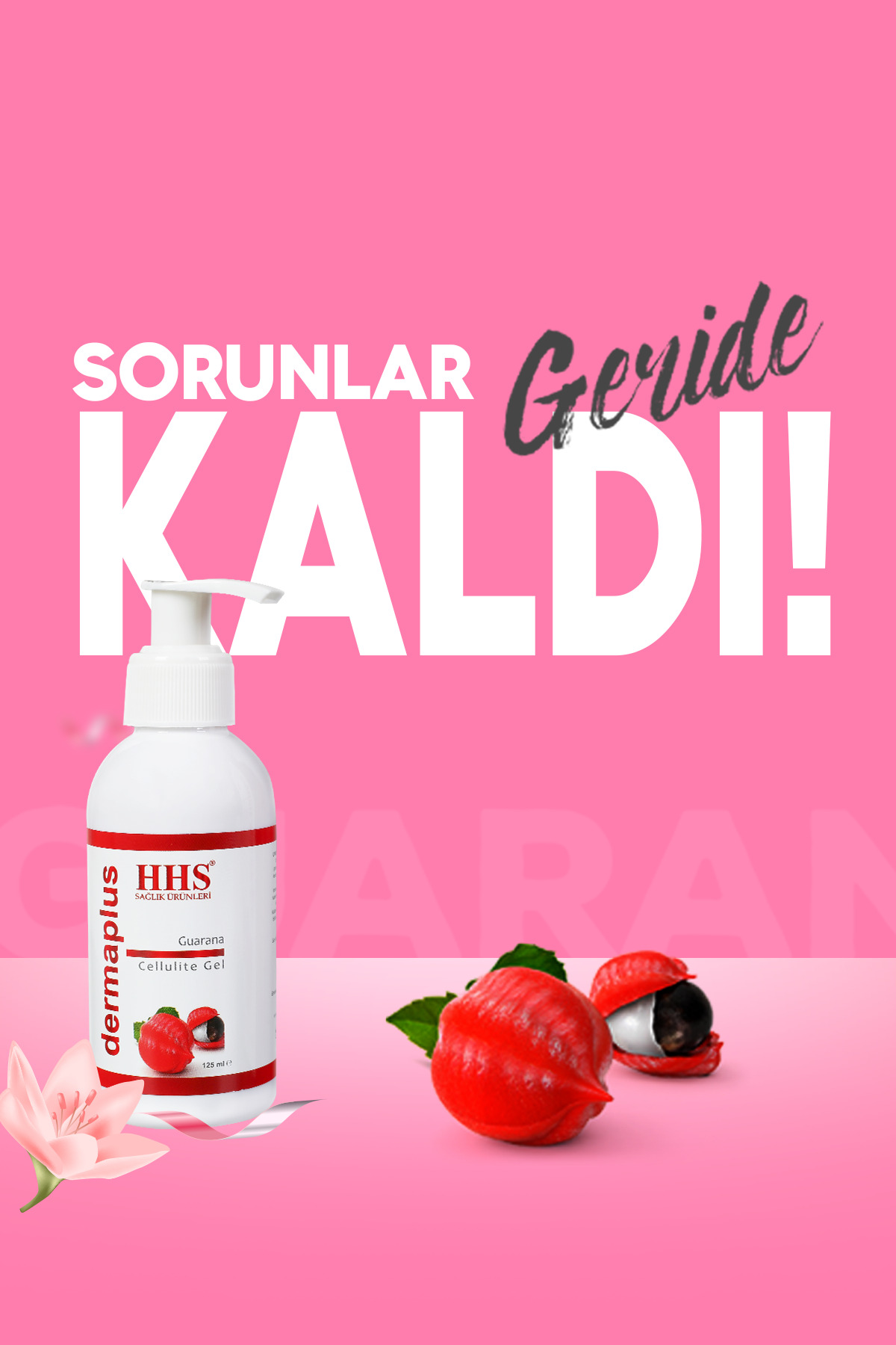 Dermaplus Guarana Cellulite Gel - Selülit Karşıtı & Sıkılaştırıcı Yoğun Bakım Jeli (125ml) — 8699120560727 — تصویر 3 از 5