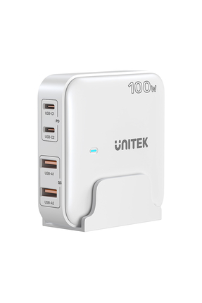 Unitek 100W Masaüstü GAN Şarj İstasyonu Beyaz (P1229AWH)