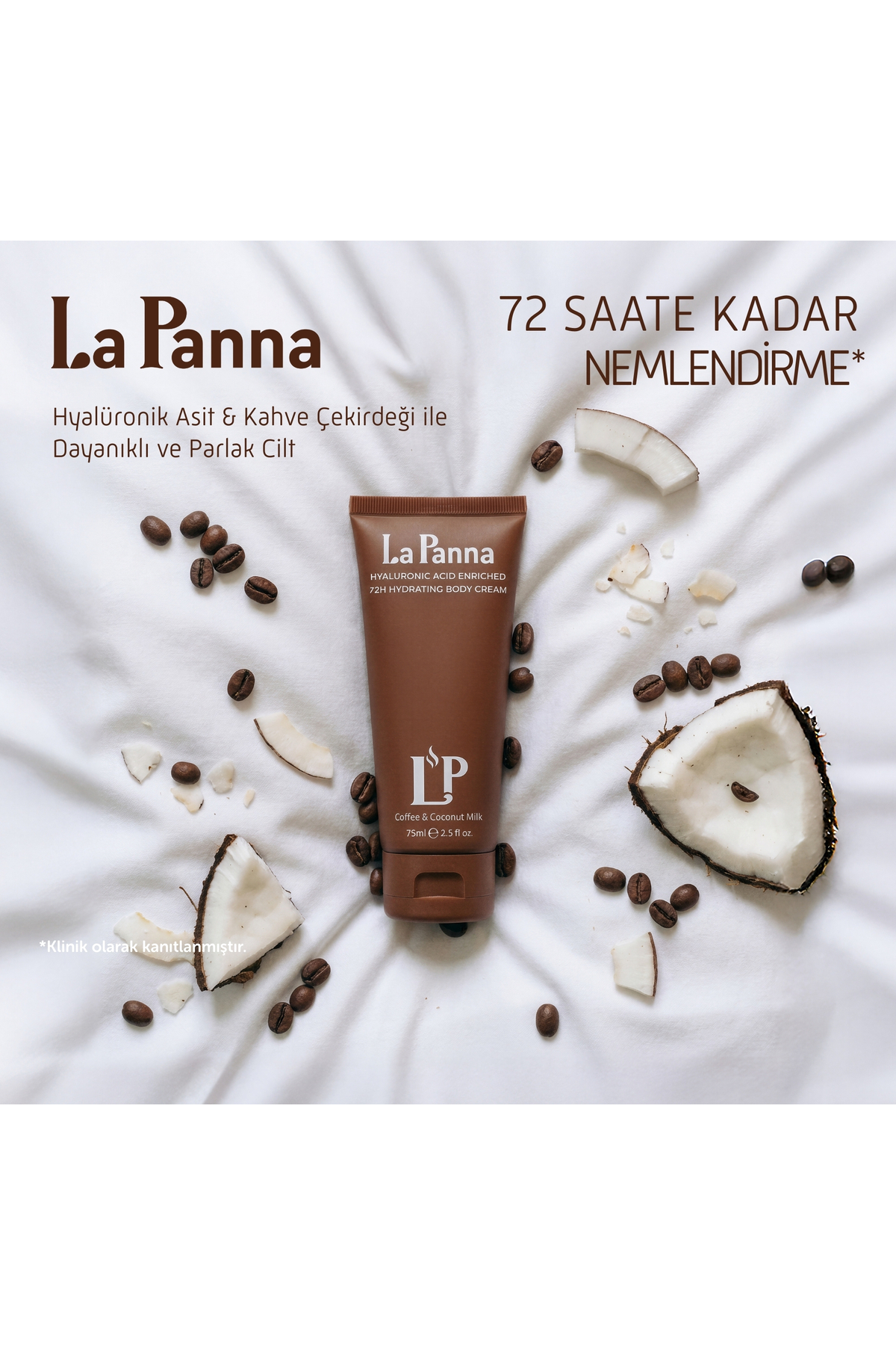 Coffee & Coconut Milk Parlaklık Veren Besleyici Vücut Kremi 75 ml — TYCLRH4JHN172952214726119 — تصویر 2 از 8