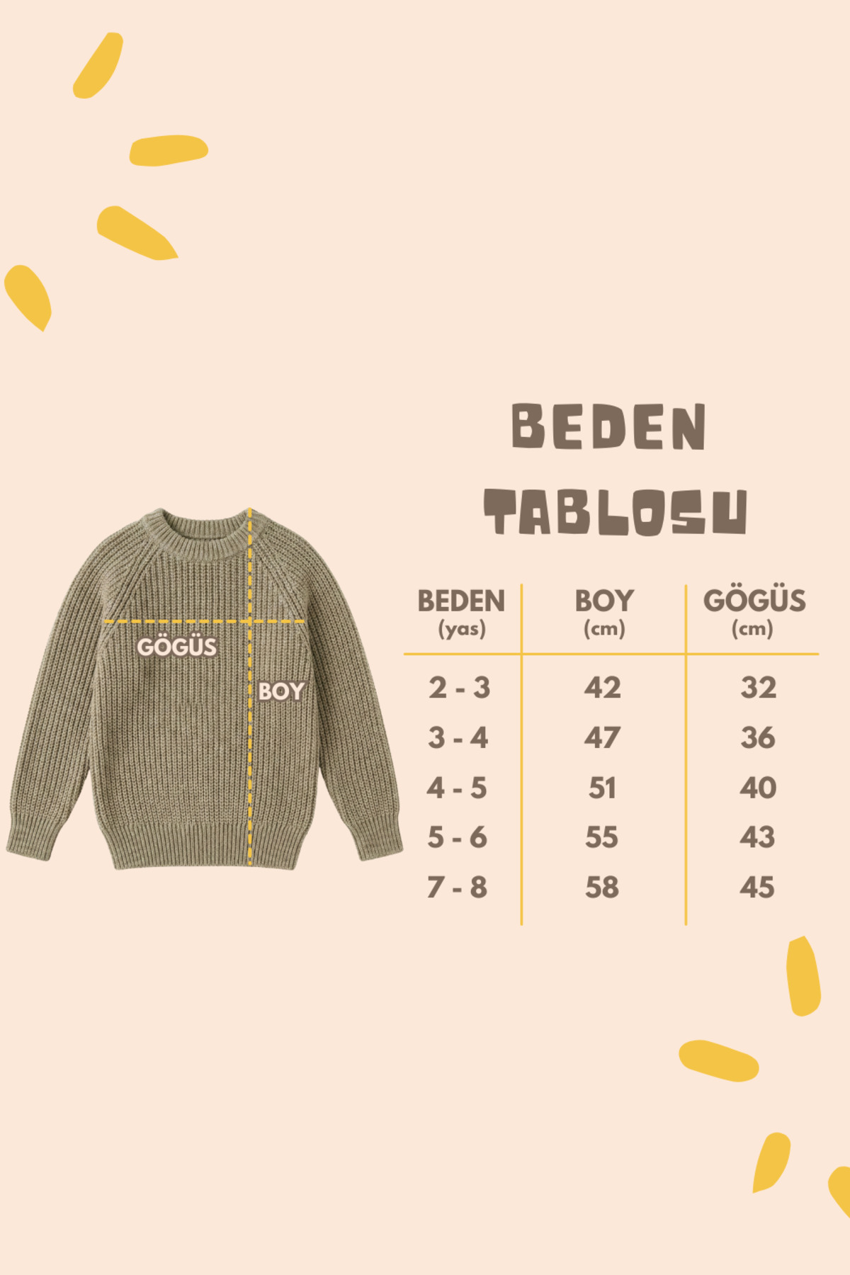 Babily Bebek Çocuk Dikişsiz Premium Triko Kazak Esnek Unisex Yumuşak Kalın fotoğrafı 7 (önizleme)