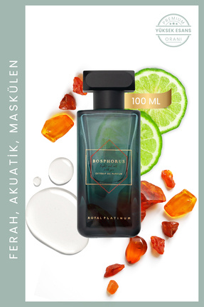 Royal Platinum Bosphorus 100 Ml Niche Parfüm Deniz Tuzu Bergamot Misk Ferah Y...