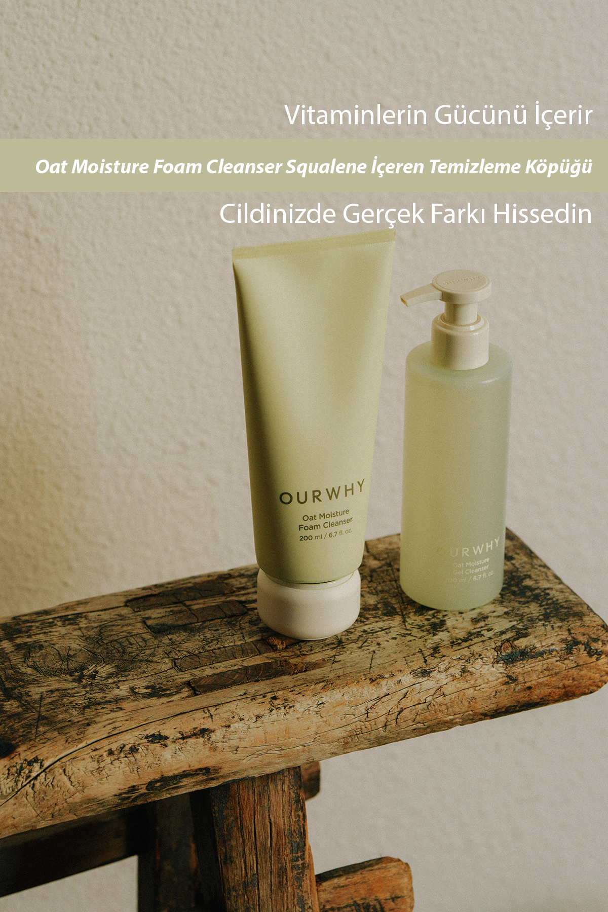 Oat Moisture Foam Cleanser Yulaflı Nemlendirici Köpük Yüz Temizleyici 200ml — foamcleanser200 — تصویر 3 از 4