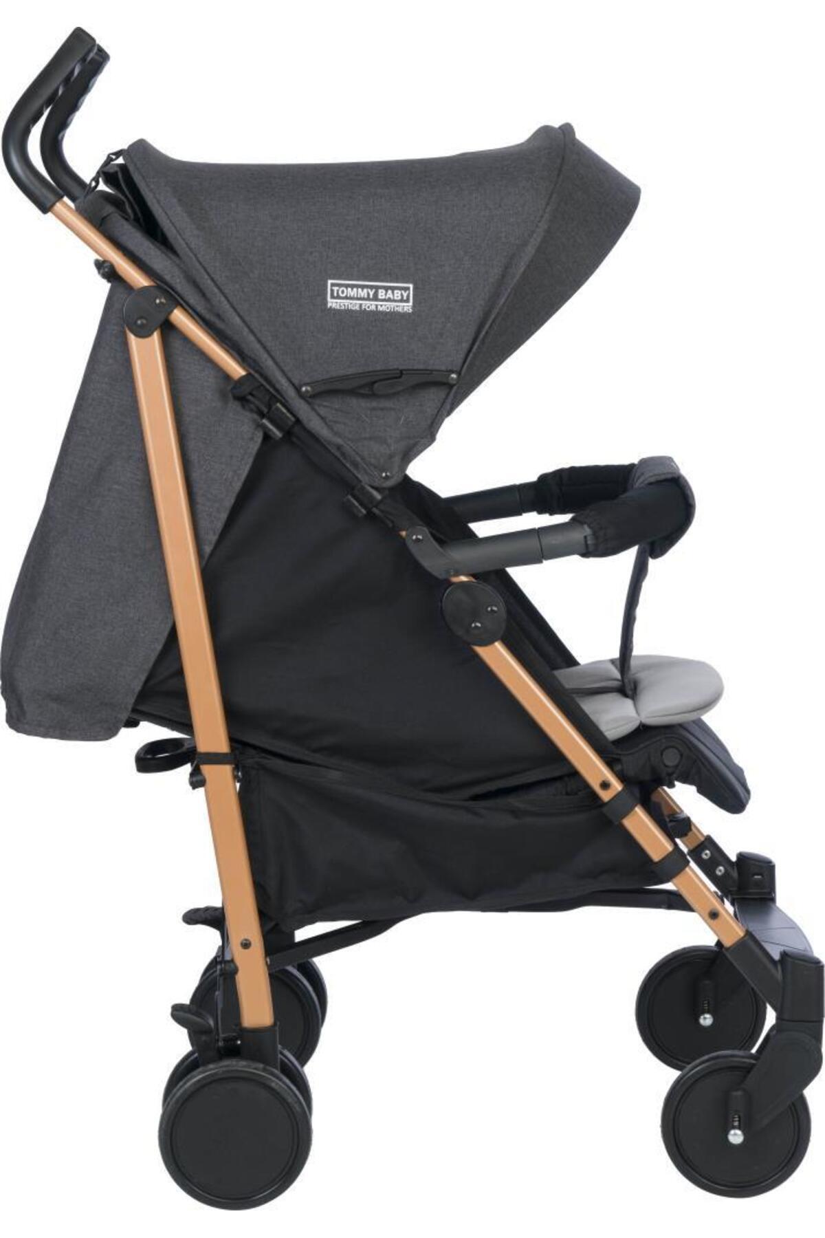 Tommybaby Luppo Gold Tam Yatar Baston Bebek Arabası Puset fotoğrafı 3 (önizleme)