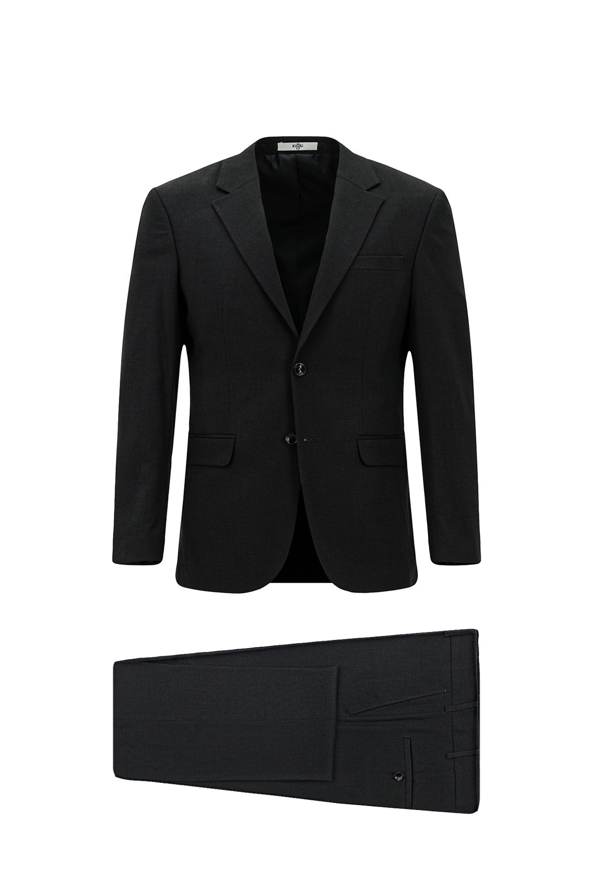 کیگیلی کت و شلوار کلاسیک طرح دار اسلیم فیت 7 دراپ