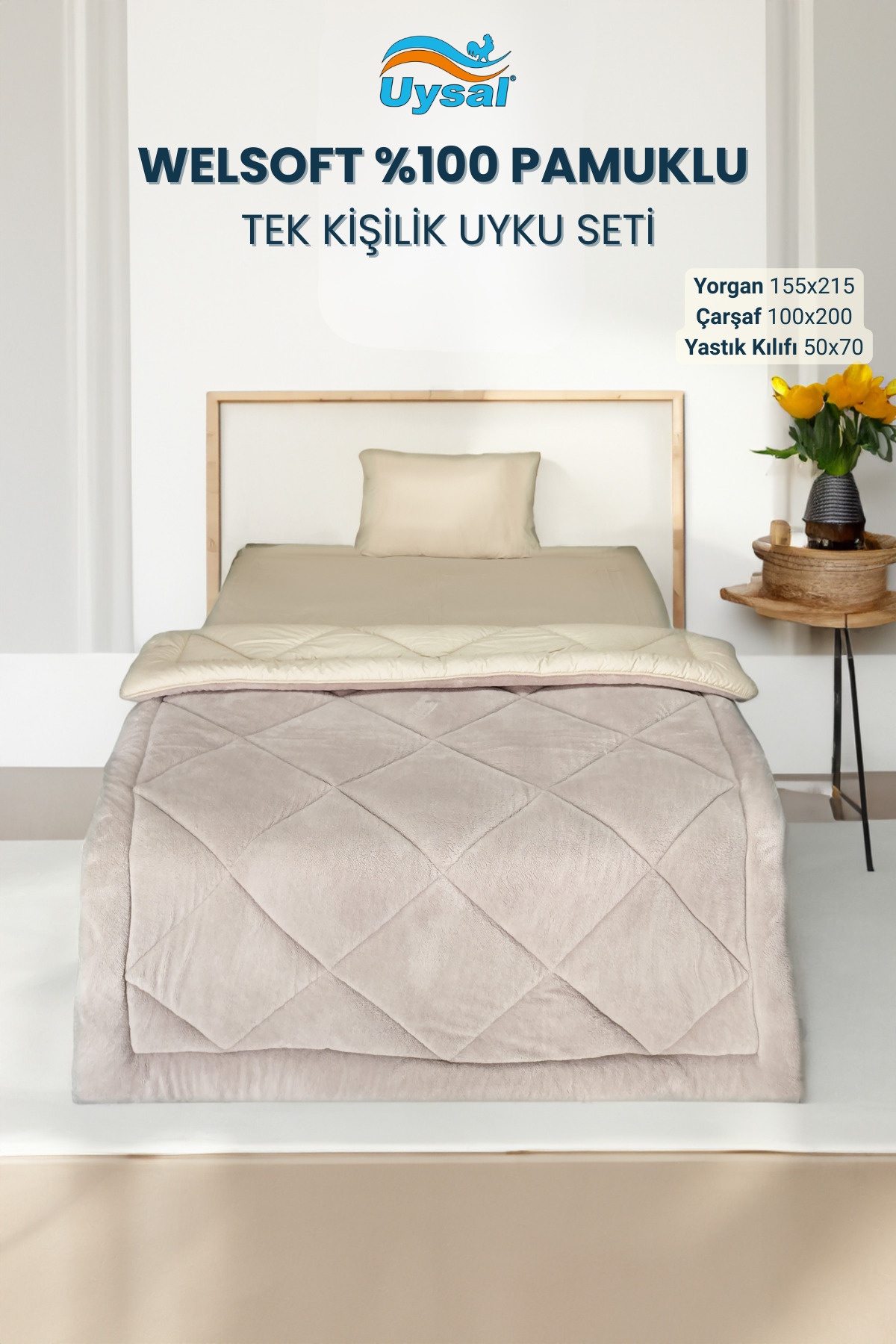 ست خواب تک نفره  UYSAL202570