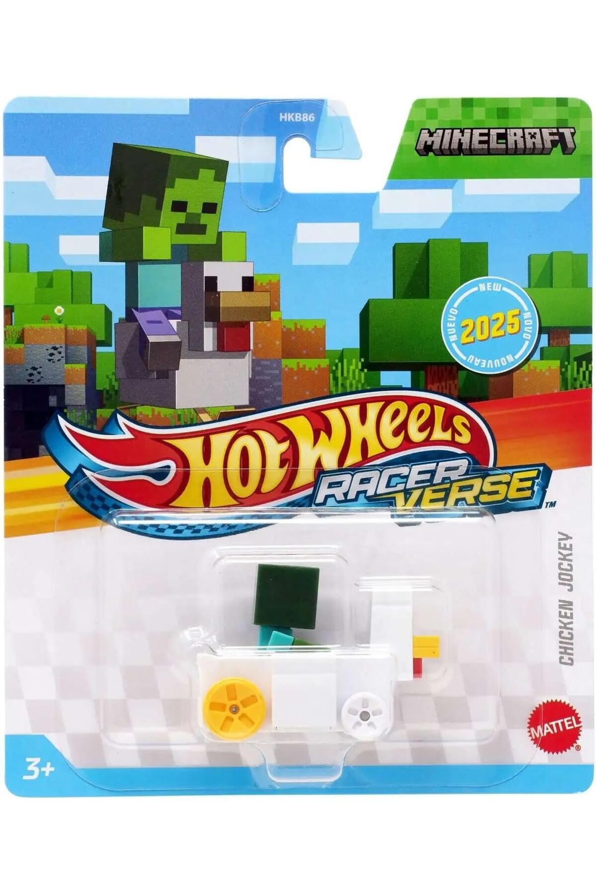 HOT WHEELS RacerVerse Minecraft Chicken Jockey HRT42 - Fiyatı