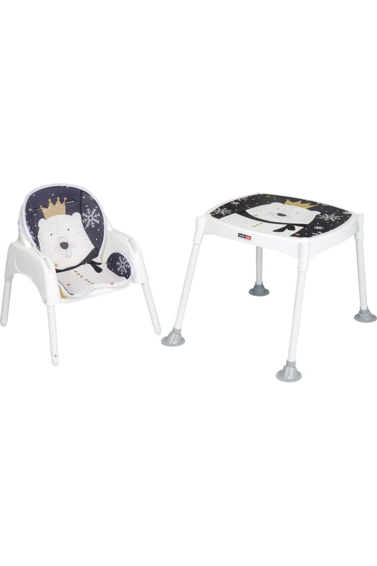 Tommybaby 3 in 1 Çalışma Masalı ve Pedli Mama Sandalyesi fotoğrafı 2 (önizleme)