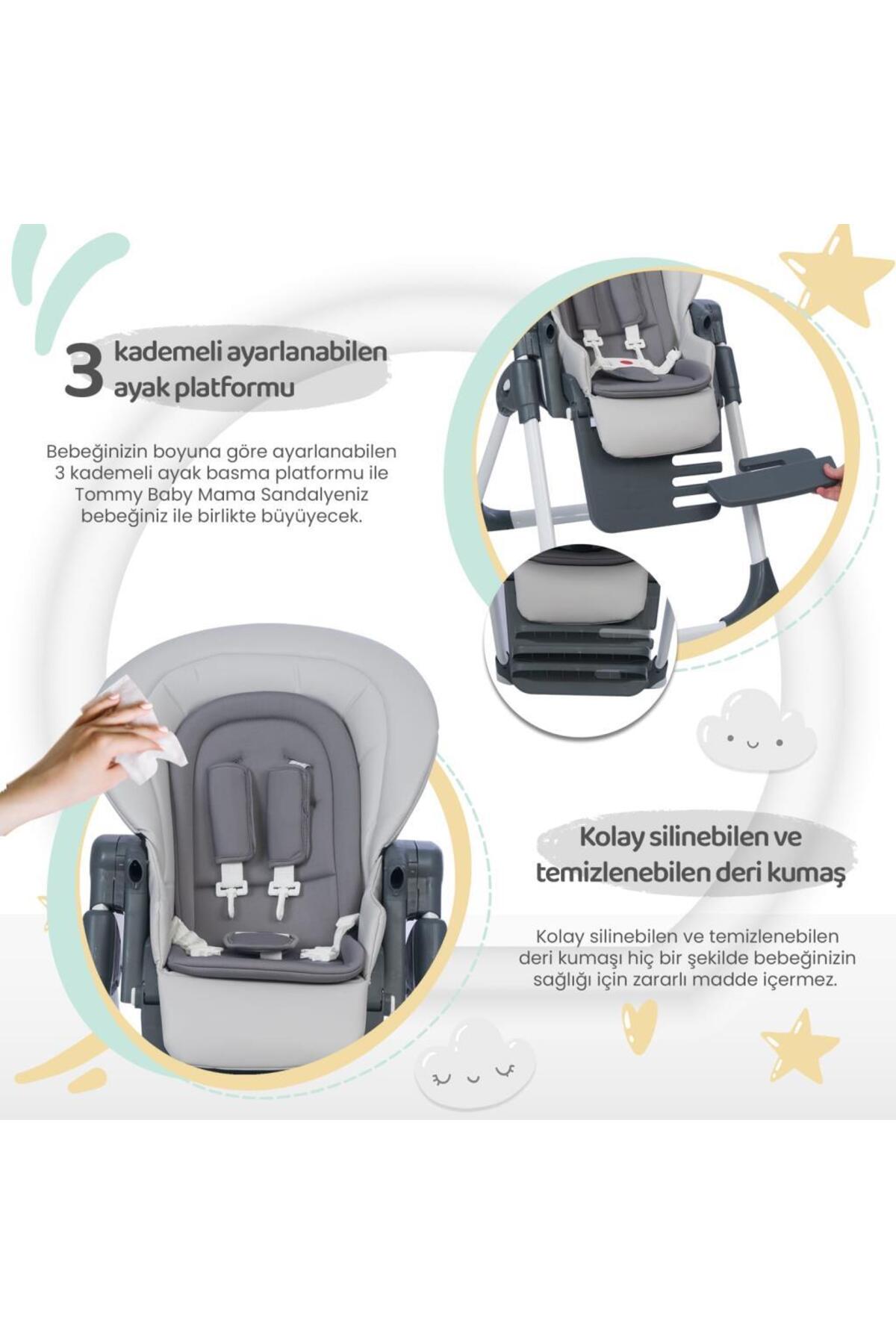 Tommybaby Premium Lüx Mama Sandalyesi fotoğrafı 7 (önizleme)