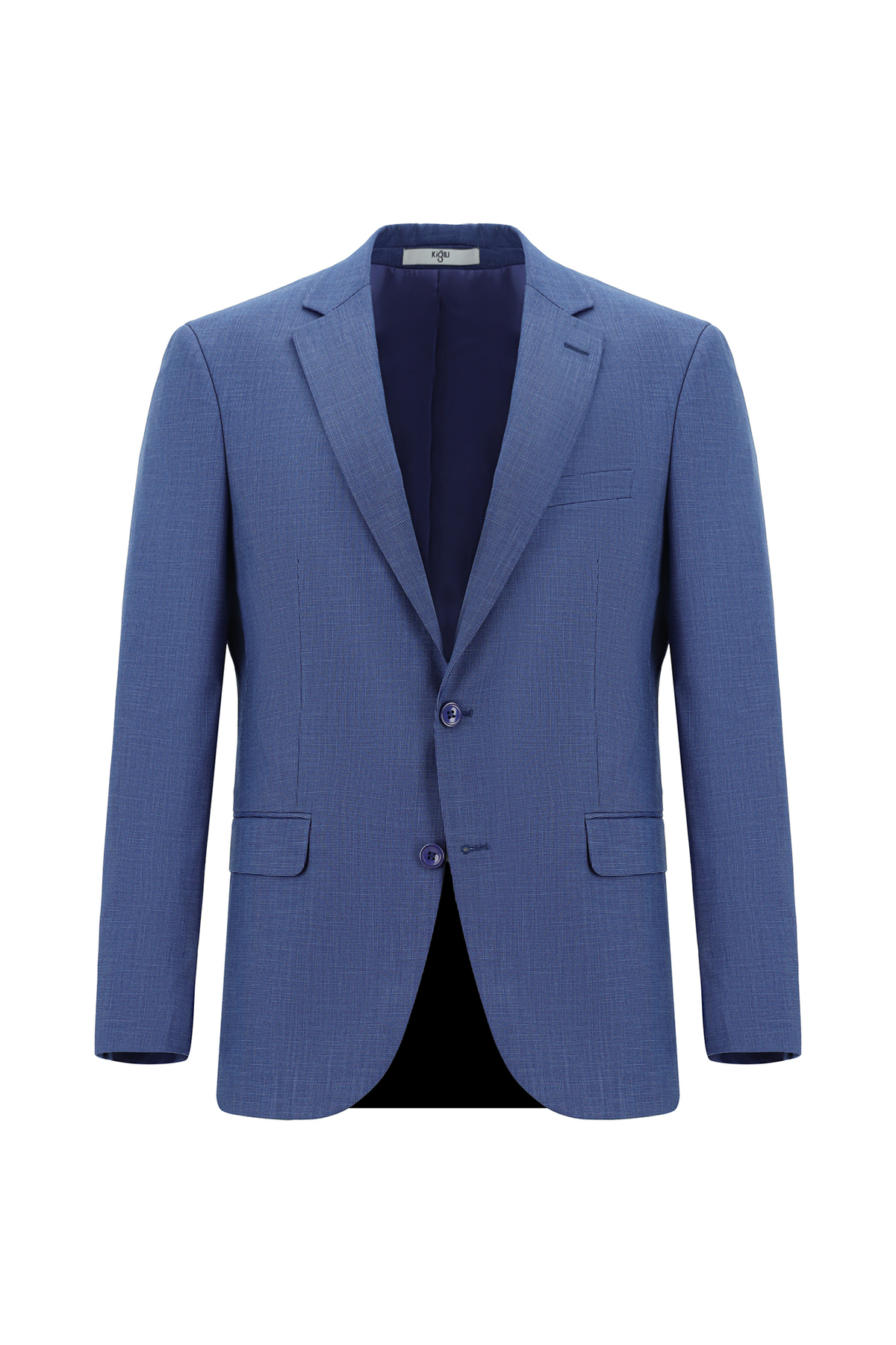 Kiğılı  7 Drop Super Slim Fit Eksra Dar Kesim Desenli Takım Elbise - Görsel 2