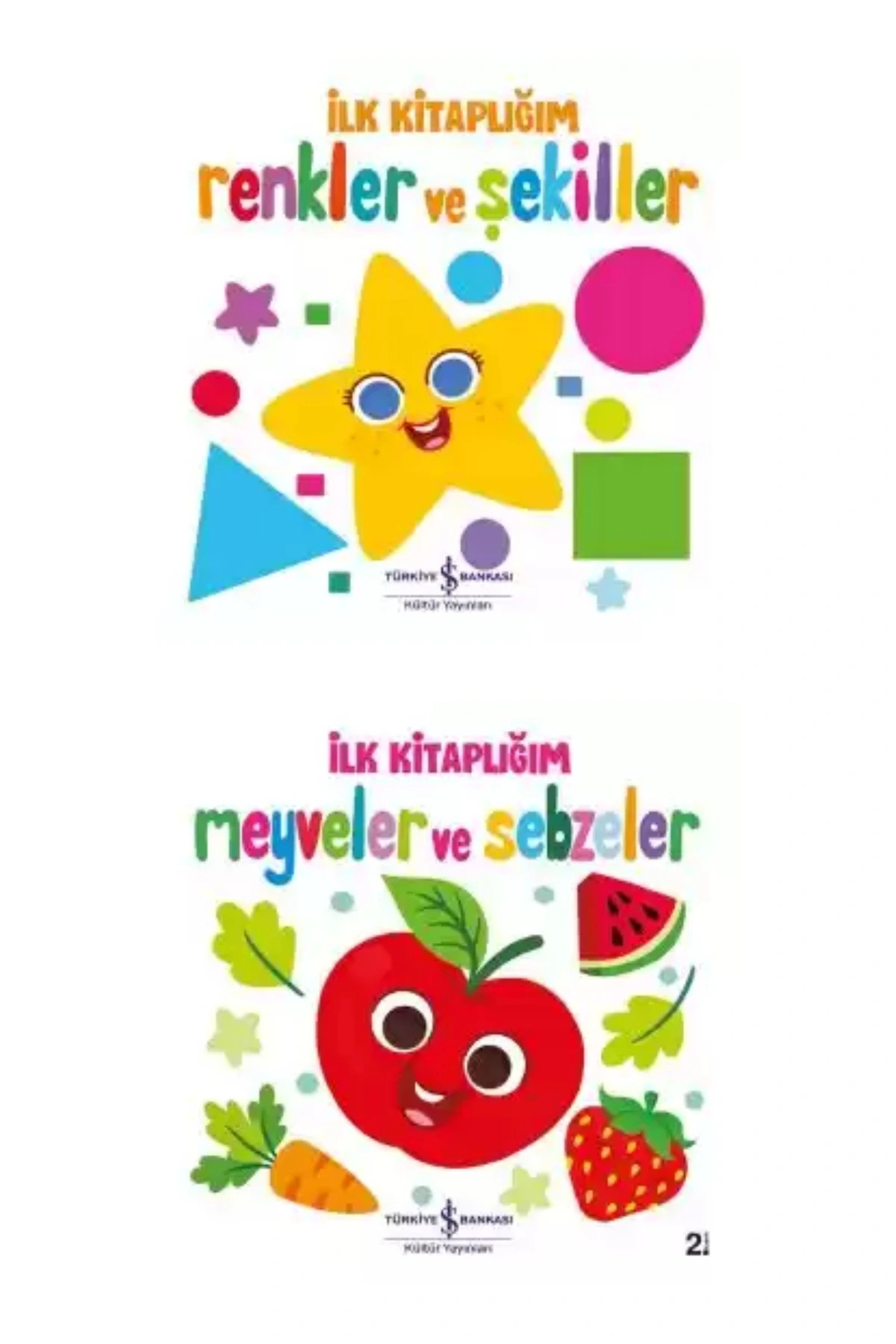 Türkiye İş Bankası Kültür Yayınları 0-2 Yaş İlk Kitaplığım Serisi 4 Kitap - Bebek Kitapları + Okuma Takip Ayracı..! fotoğrafı 2 (önizleme)