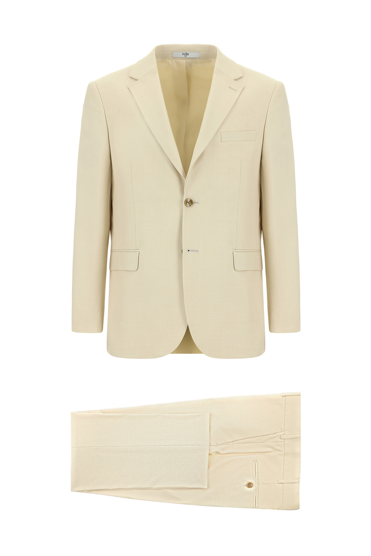 Kiğılı  4 Drop Relaxed Fit Rahat Kesim Desenli Takım Elbise