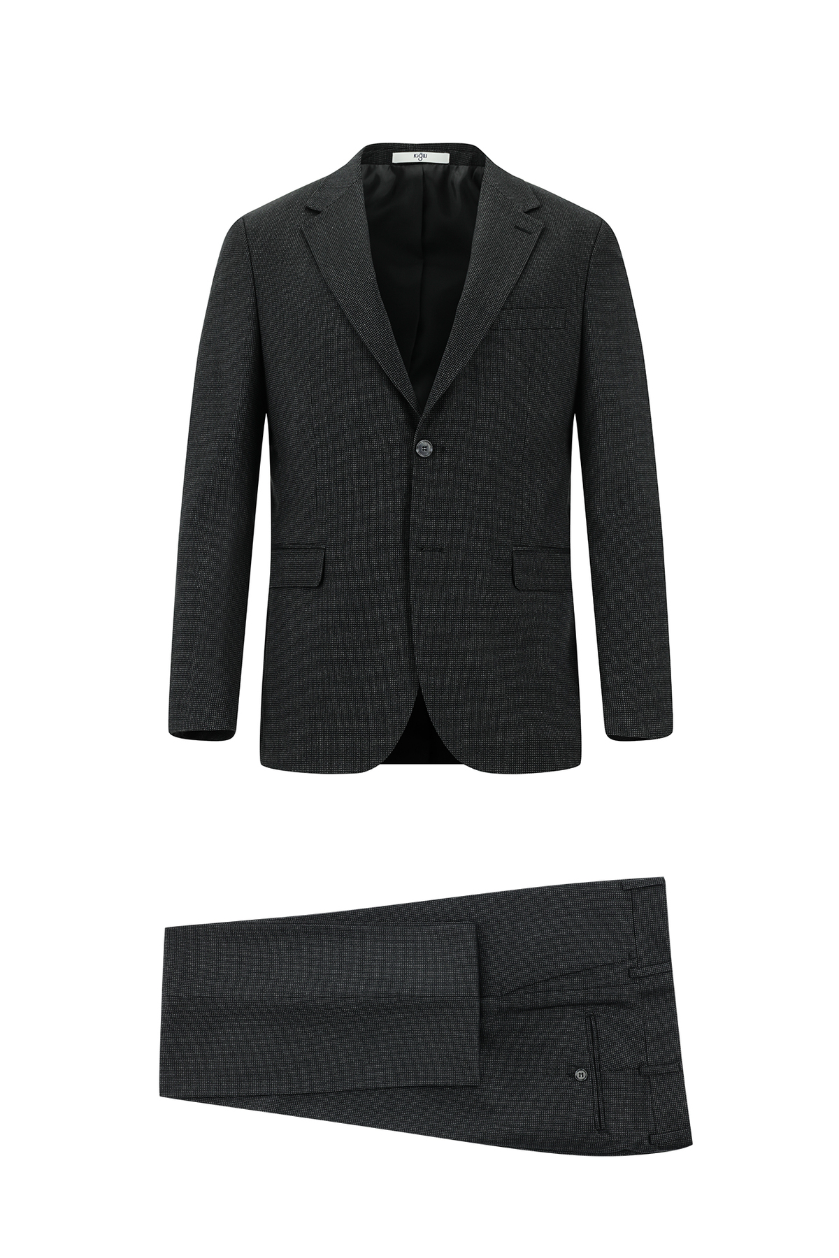 کیگیلی کت و شلوار طرح دار فوق العاده باریک و برش دار مدل Super Slim Fit 7 Drop