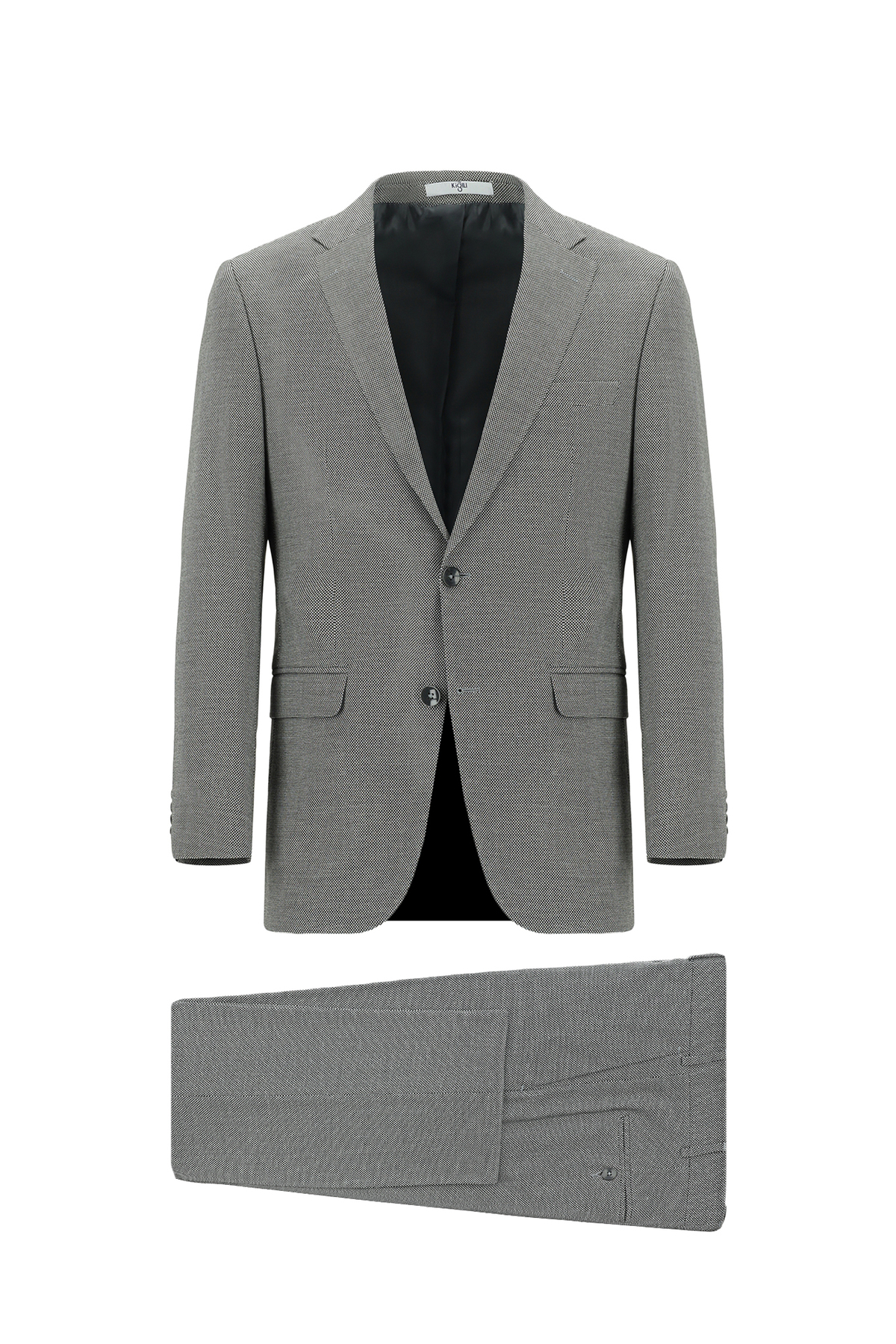 کیگیلی کت و شلوار طرح دار برش استاندارد سایز 6 دراپ معمولی