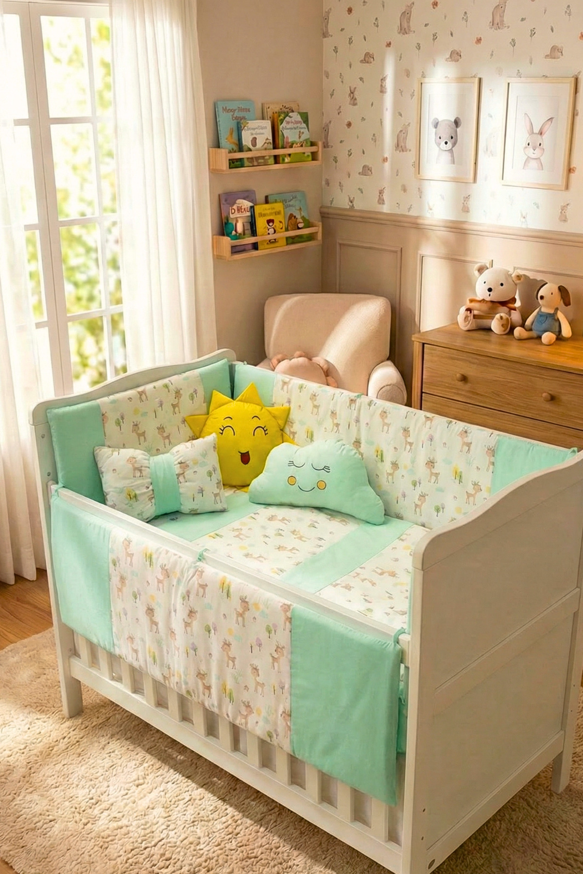 Kista Baby Bambi Bebek Uyku Seti (60x120) fotoğrafı 2 (önizleme)