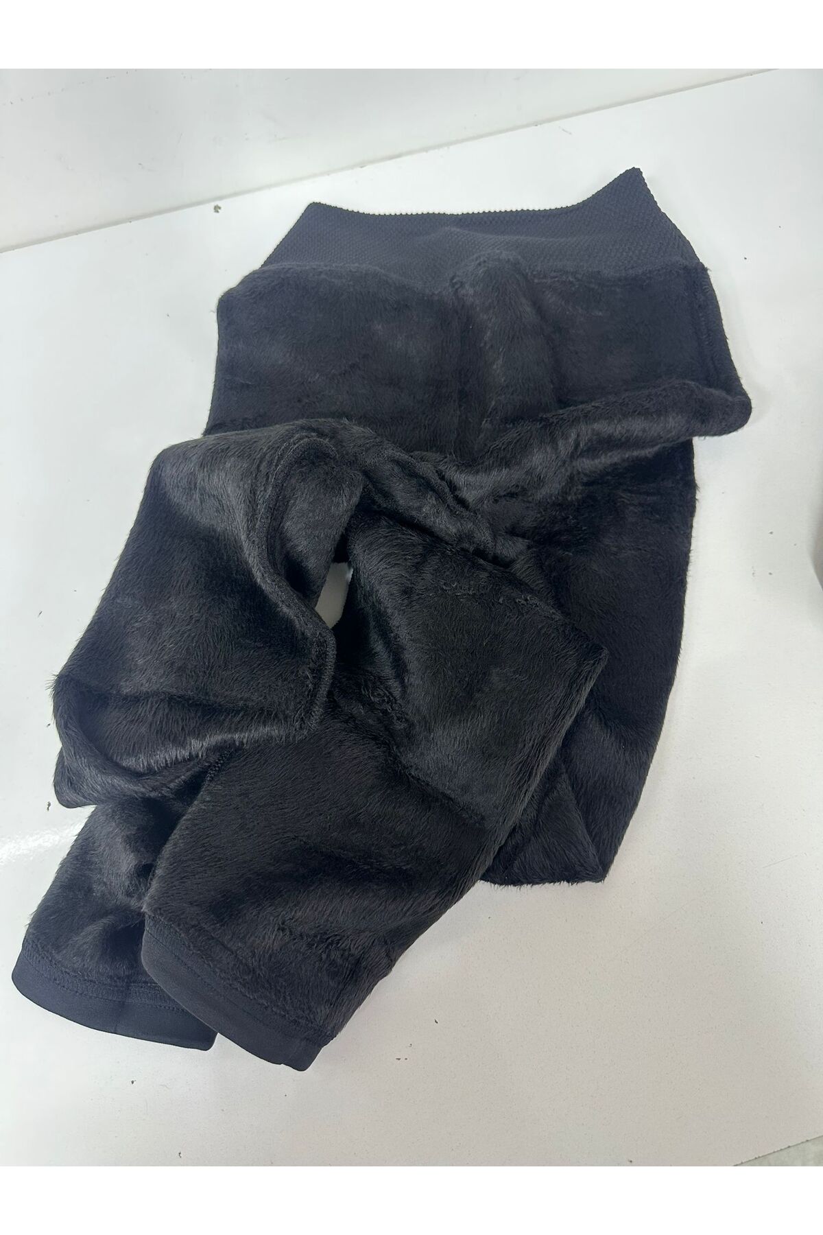 İNCEYAŞAM Erkek Peluş Kürk Tayt İçlik Erkek Tayt Komple Peluş İçlik Tayt Kışlık Tayt görsel 3