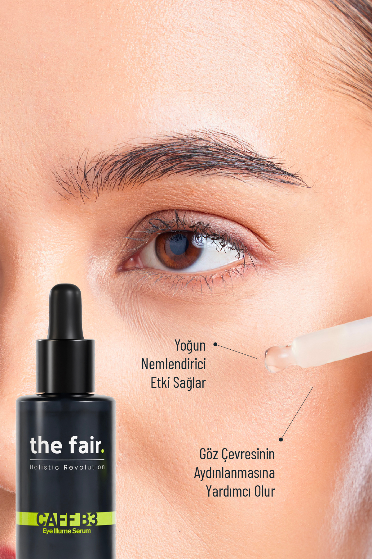 منصفانه. سرم دور چشم Caff-B3 Eye Illume ضد تیرگی و روشن کننده چین و چروک، 30 میلی لیتر — ZZ.VV.SGT.2021/0511 — تصویر 4 از 6