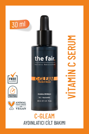 The Fair C-gleam Gözenek Bakımı Cilt Serumu %2 Vitamin C %2 Niacinamide 30 ml
