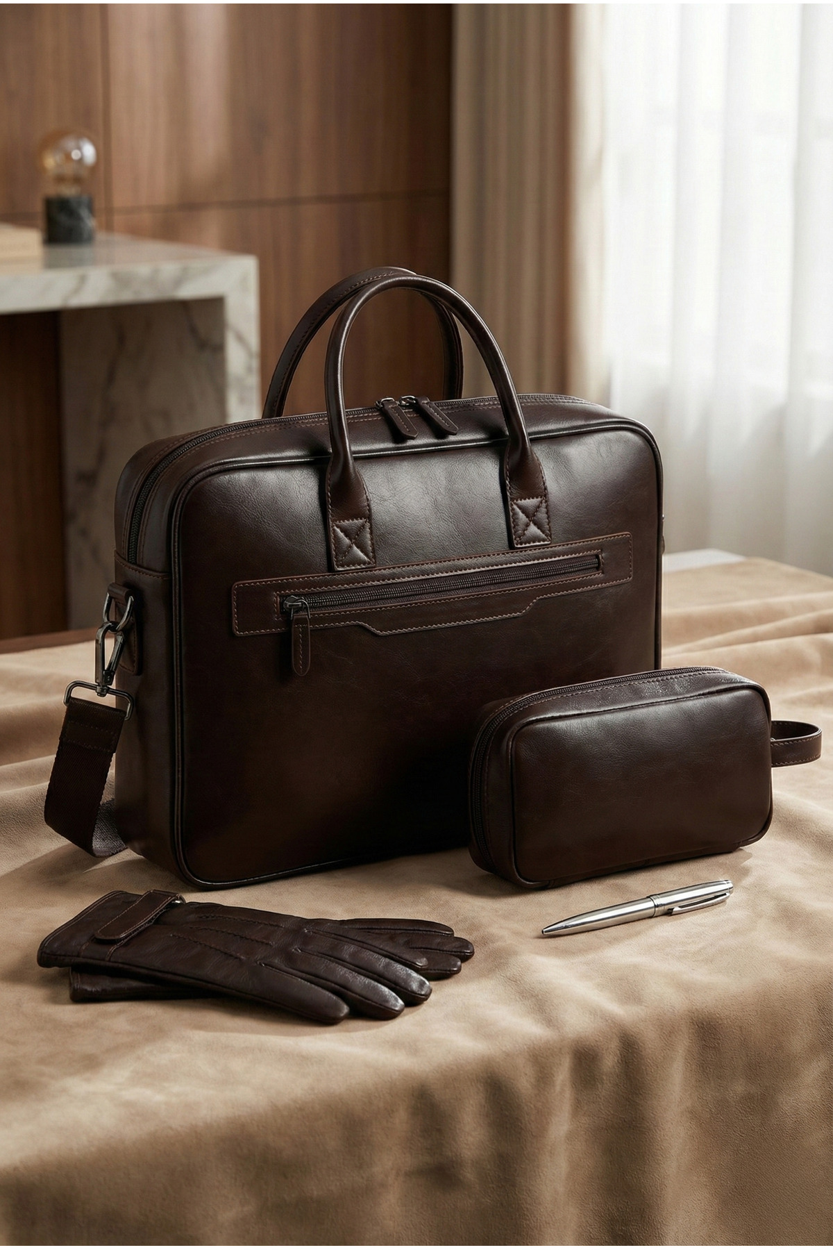 Sevinç Çanta  Macbook Organizer Laptop Evrak Çantası 15.6" & 16" Inç