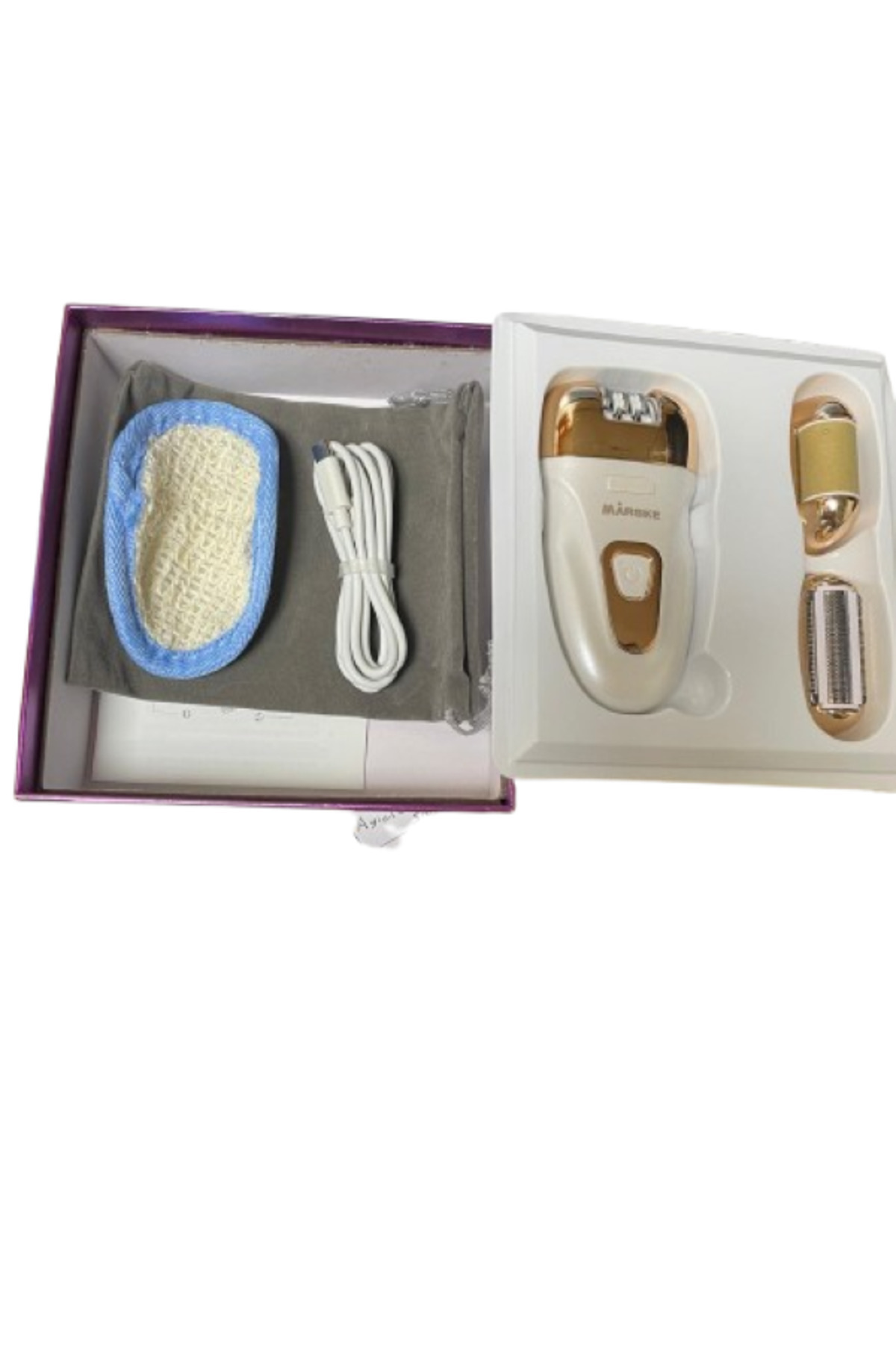  دستگاه اپیلاسیون سه کاره MS-6300 و سوهان پاشنه پا — 26484941518498  — تصویر 4 از 5