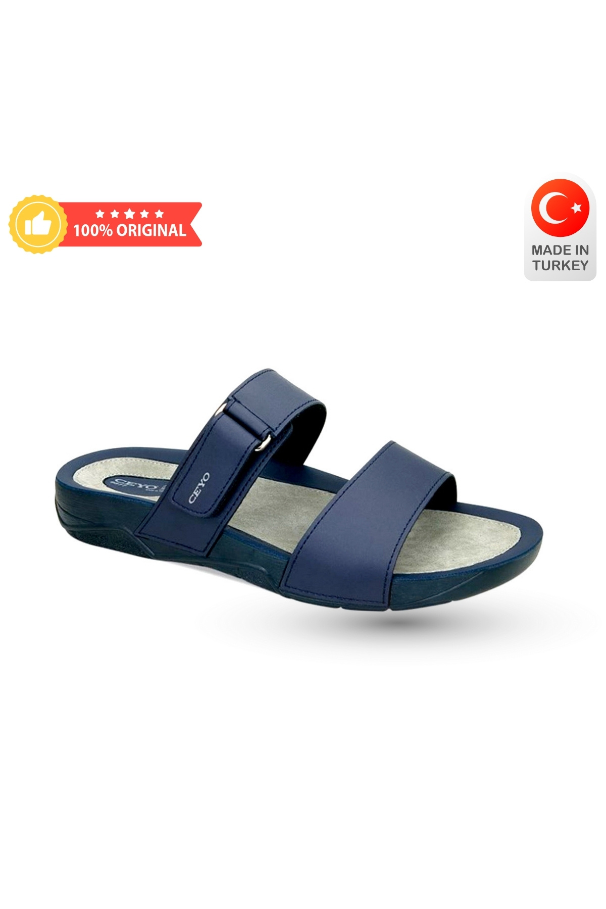 Ceyo 9877-1 Turkish Men’s Medical Anatomical Sandals, Arch Support Foot Pain Relief, All-Day Comfort
