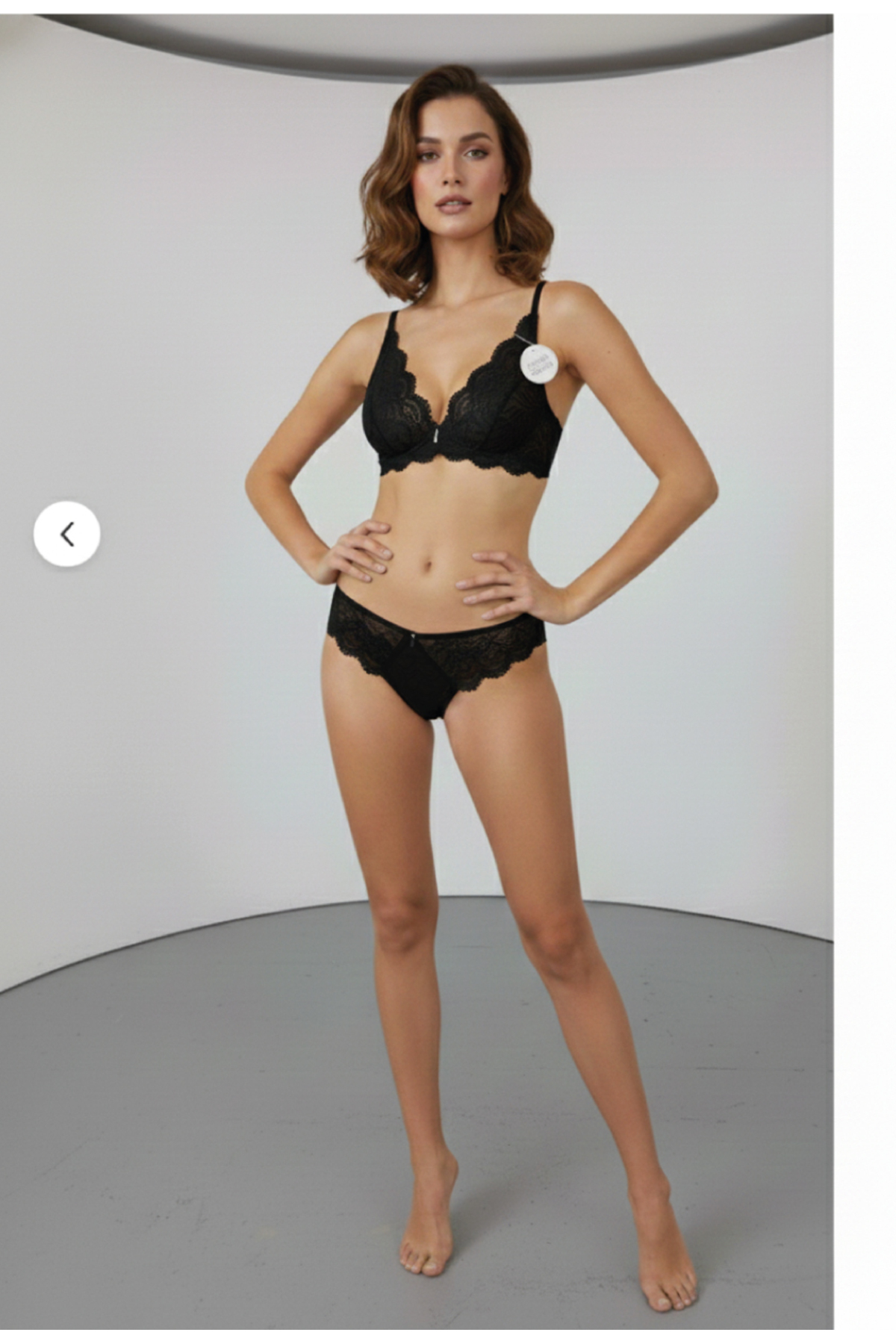 2620 NON-WIRED BRA SET WITH PADS