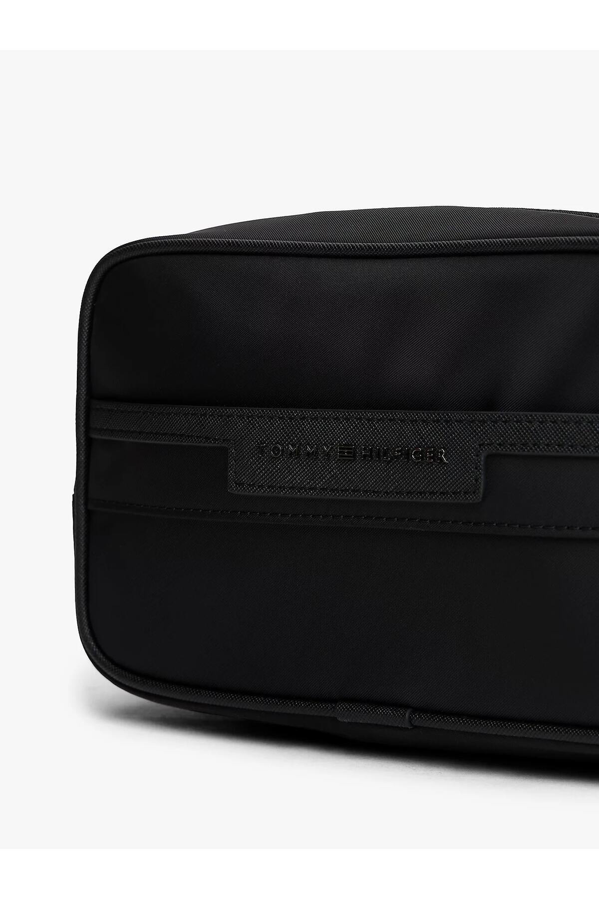 Tommy Hilfiger  Th Repreve Erkek Siyah Washbag - Görsel 4