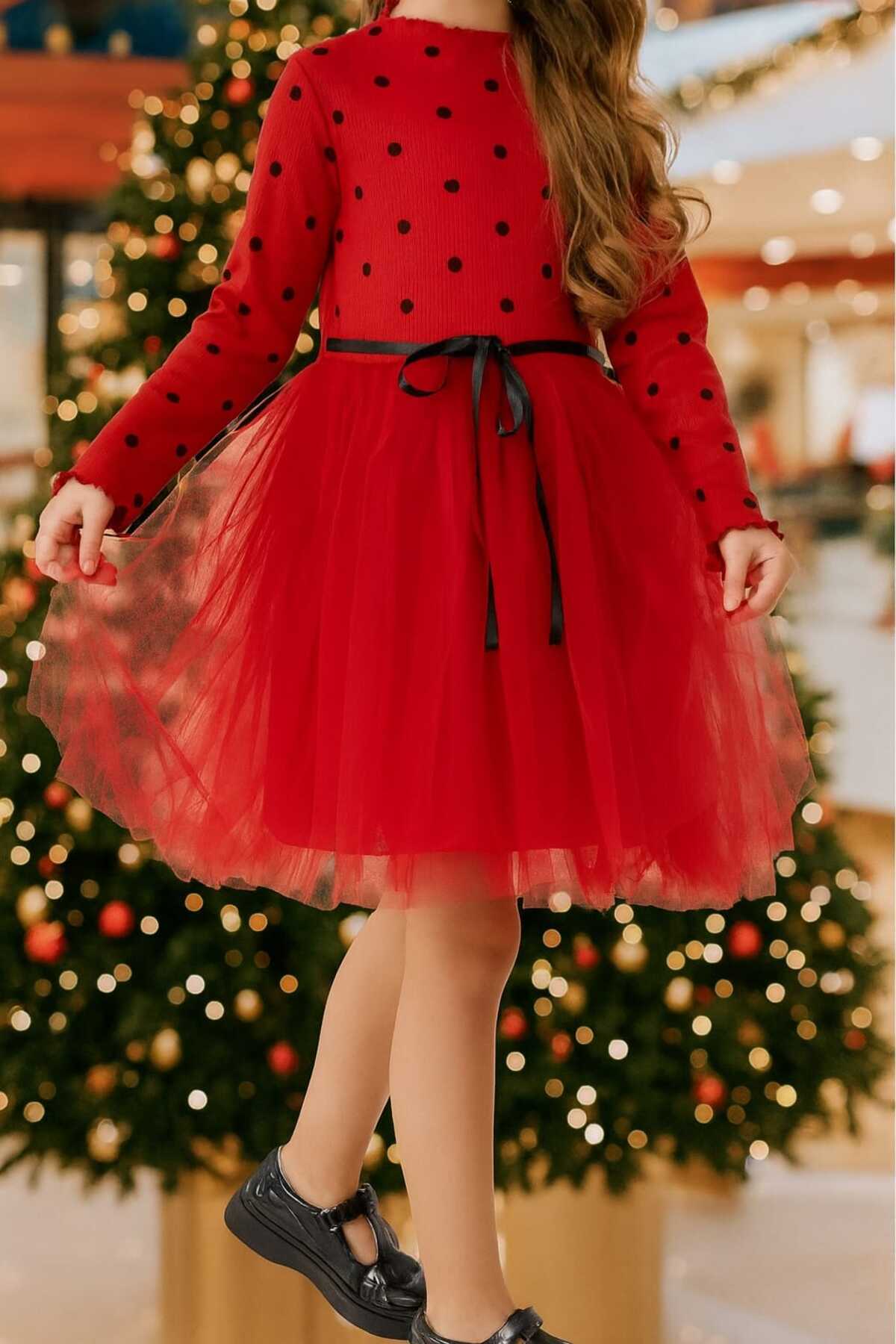 QUESHMA Yeni Yıl Yılbaşı Parti Tüllü Elbise fotoğrafı 2 (önizleme)