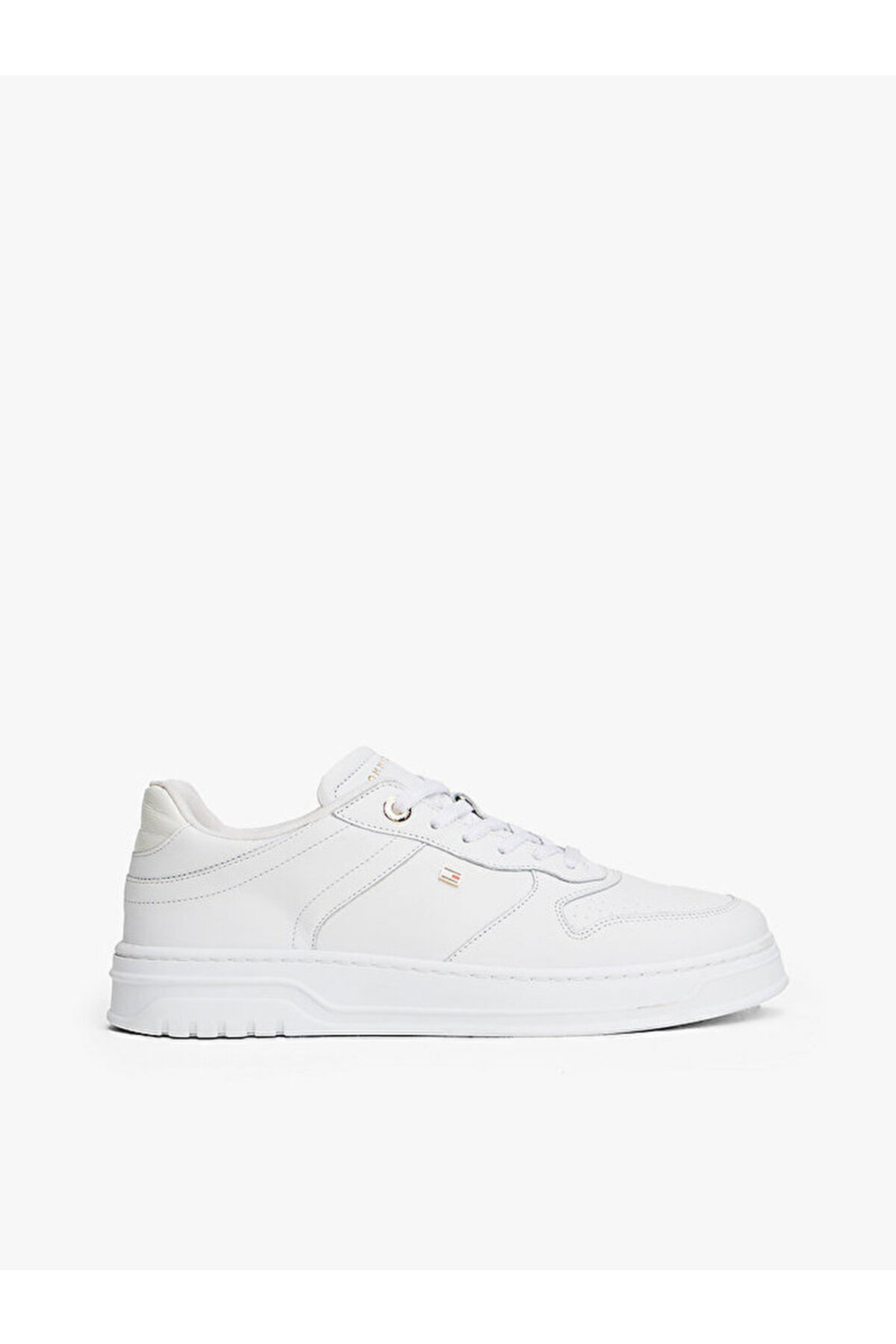 Tommy Hilfiger Sporty Cupsole Women's White Sneakers (Fw0Fw08795-Ybs)