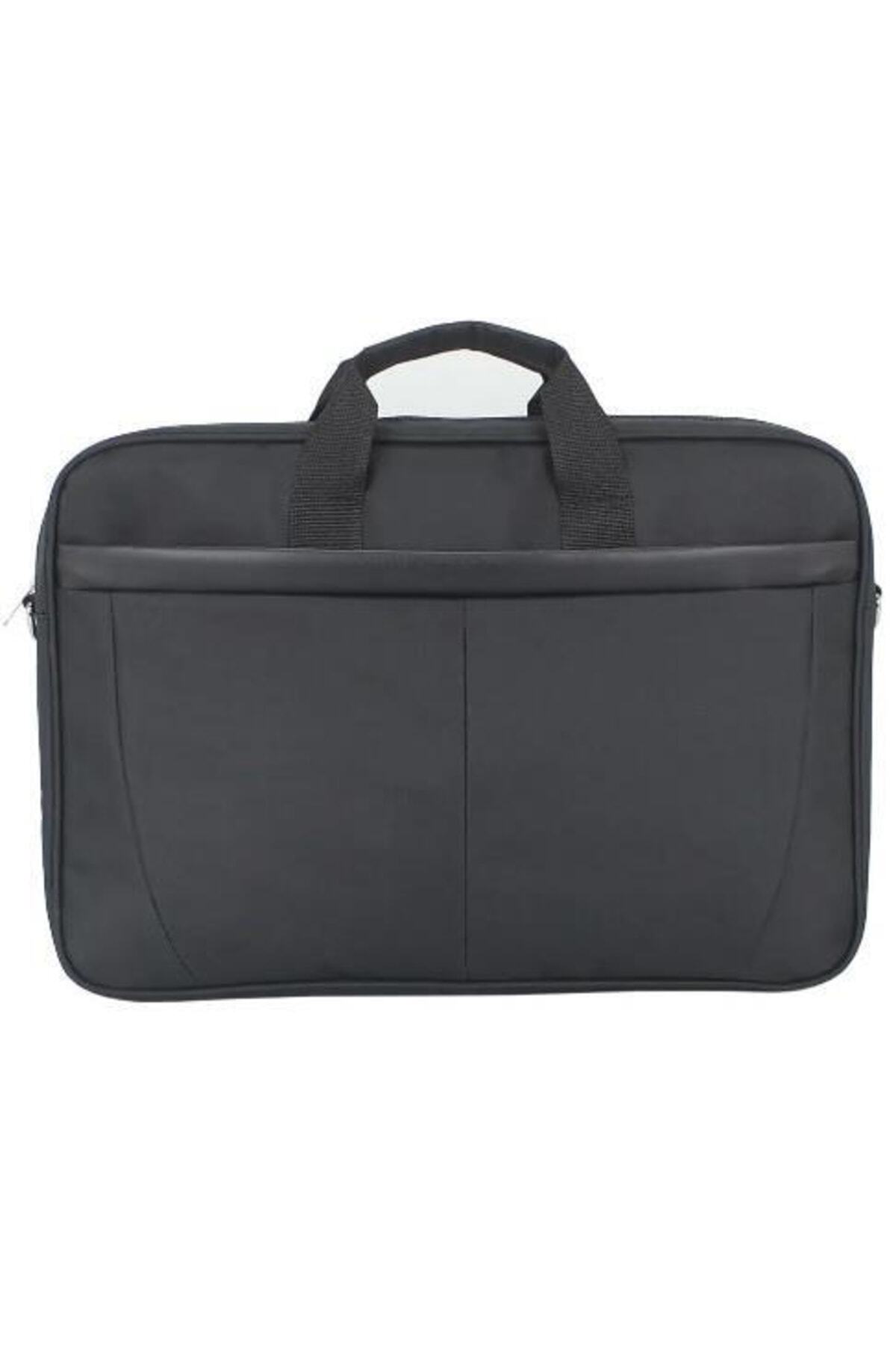 başkent çanta  Laptop Çantası 17.3" İnç Büyük Boy, Omuz Çantası | Su Geçirmez Kumaş, Ayarlanabilir Askılı - Görsel 2