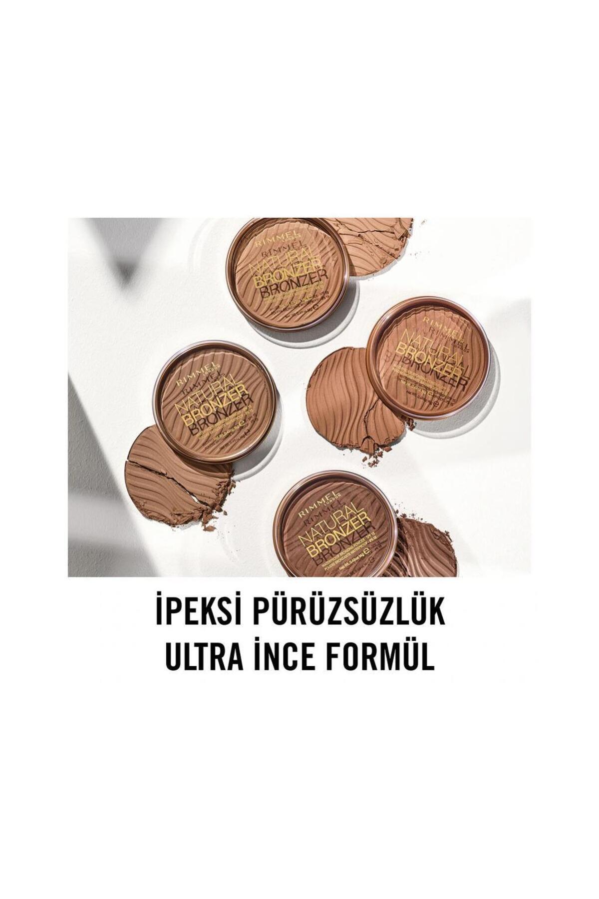 Bronzlaştırıcı Pudra - Natural Bronzer 003 Sun Set — رنگارنگ COT55003708 — تصویر 8 از 8
