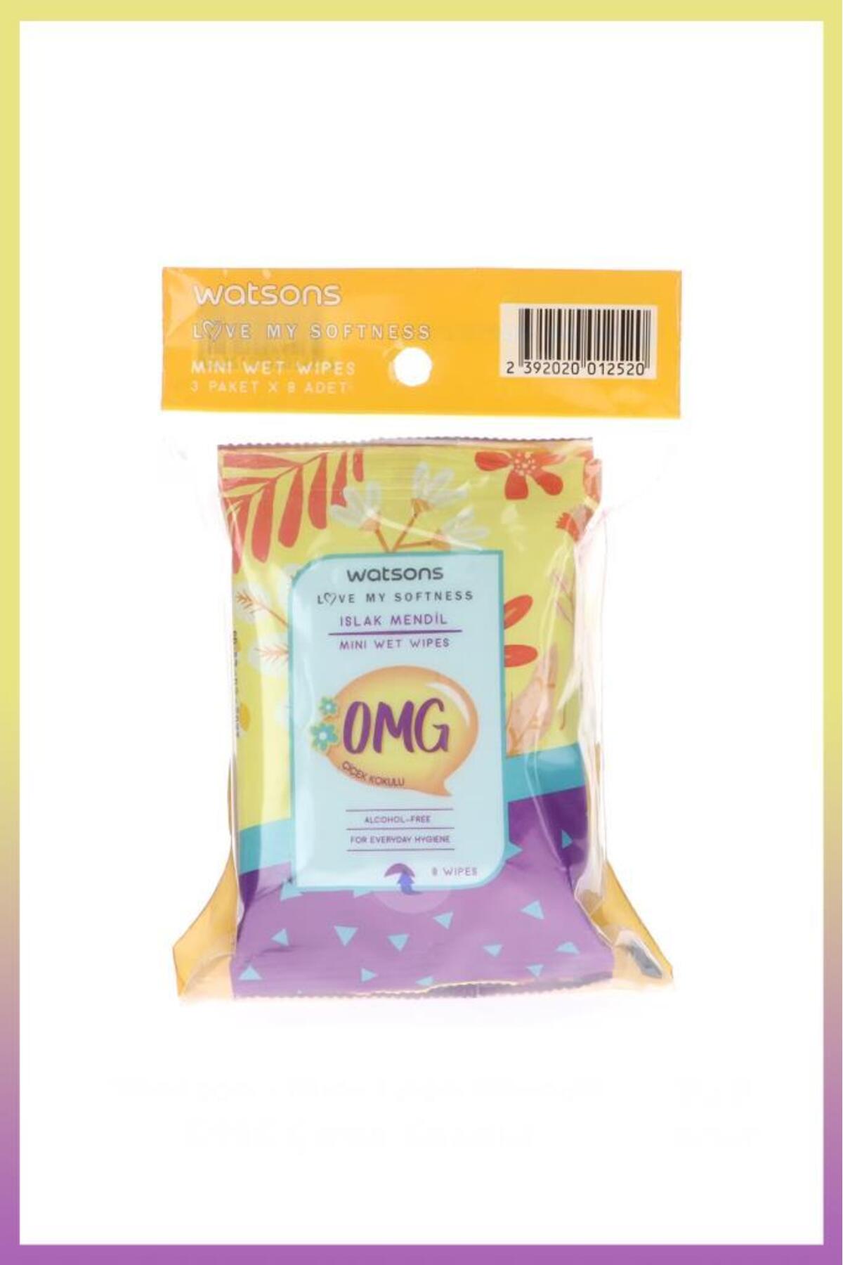 Watsons Mini Islak Mendil Omg Çiçek Kokulu 3X8 Adet fotoğrafı 2 (önizleme)
