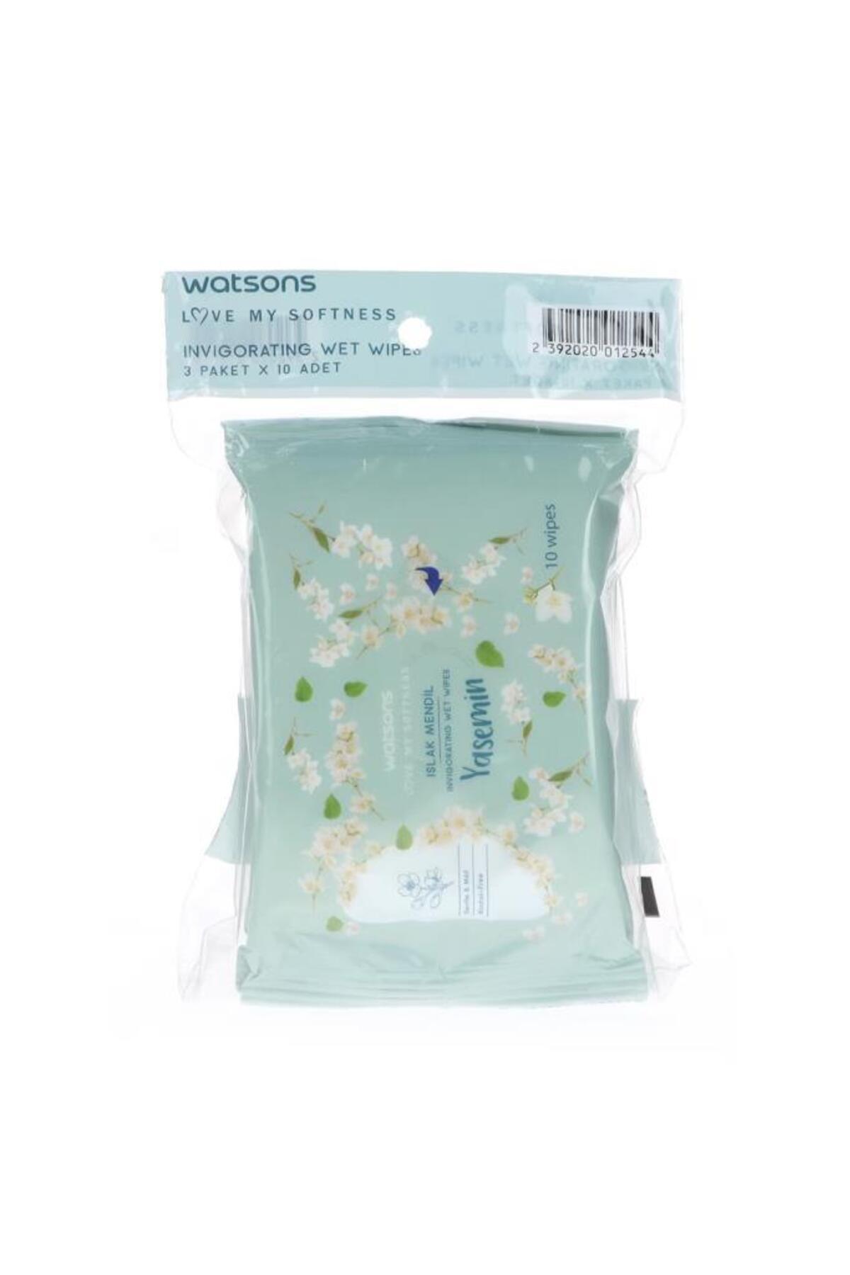 Watsons Islak Mendil Yasemin 3X10 Adet fotoğrafı 3 (önizleme)