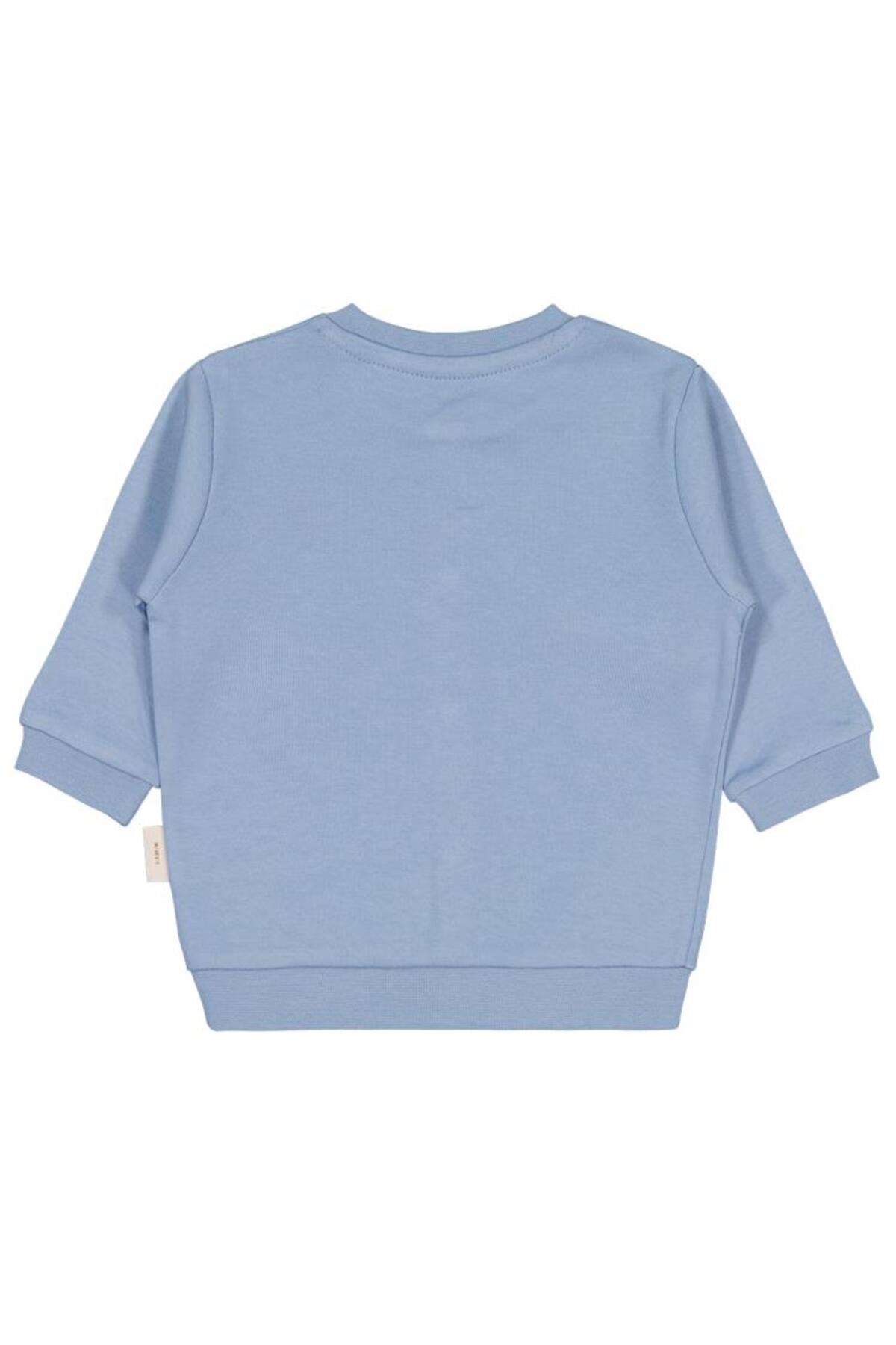 Civil Baby Organik Pamuklu 1-12 Ay Bebe Hırka - Mavi 6-9 Ay fotoğrafı 2 (önizleme)