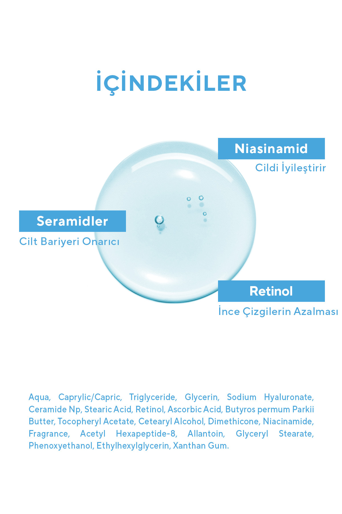 Kırışıklık ve Yaşlanma Karşıtı, Onarıcı & Aydınlatıcı Retinol Serum (1% Retinol & Ceramides) 30ML — 8684149131454 — تصویر 8 از 9