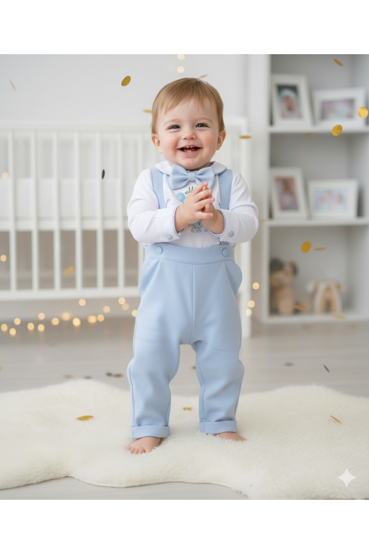 annerüyası 1 YAŞ SAFARİ BASKILI SALOPET TAKIM fotoğrafı 4 (önizleme)